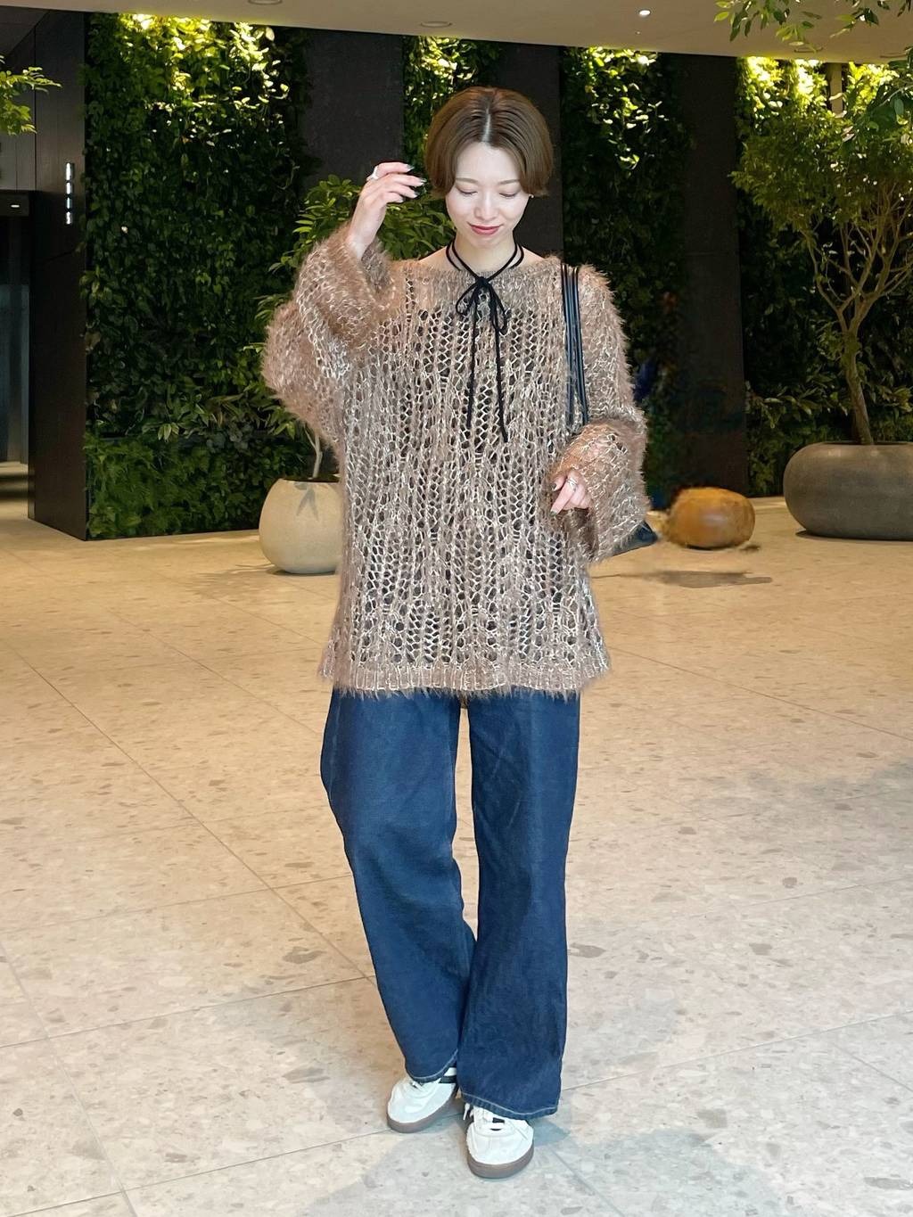 mysty womanのモヘヤライクスカシニットを使ったコーディネートを紹介します。｜Rakuten Fashion(楽天ファッション／旧楽天ブランドアベニュー)6301026