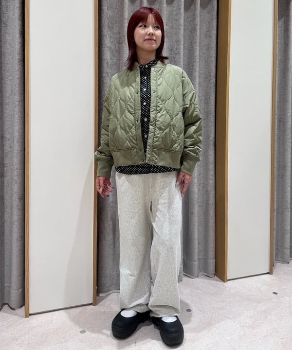 BEAMS HEARTのリバーシブル キルティング ブルゾンを使ったコーディネートを紹介します。｜Rakuten Fashion(楽天ファッション／旧楽天ブランドアベニュー)6303145