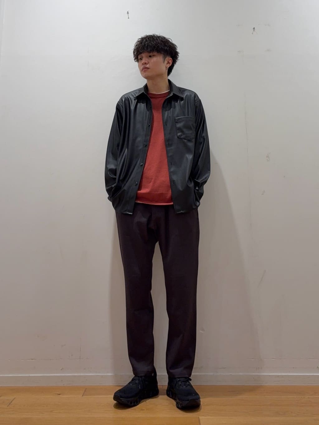 ★最終価格★UNITED ARROWS ラム レザー オーバーサイズシャツ ☆最終価格☆UNITED ARROWS ラム レザー オーバーサイズシャツ UNITED