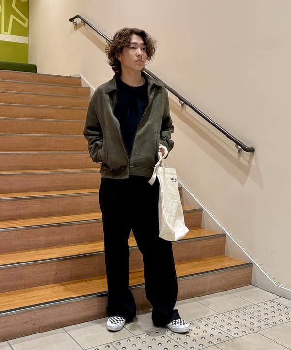 BEAMS HEARTのコットンライク ロングスリーブ カットソー(速乾・毛玉軽減)を使ったコーディネートを紹介します。｜Rakuten Fashion(楽天ファッション／旧楽天ブランドアベニュー)6305076