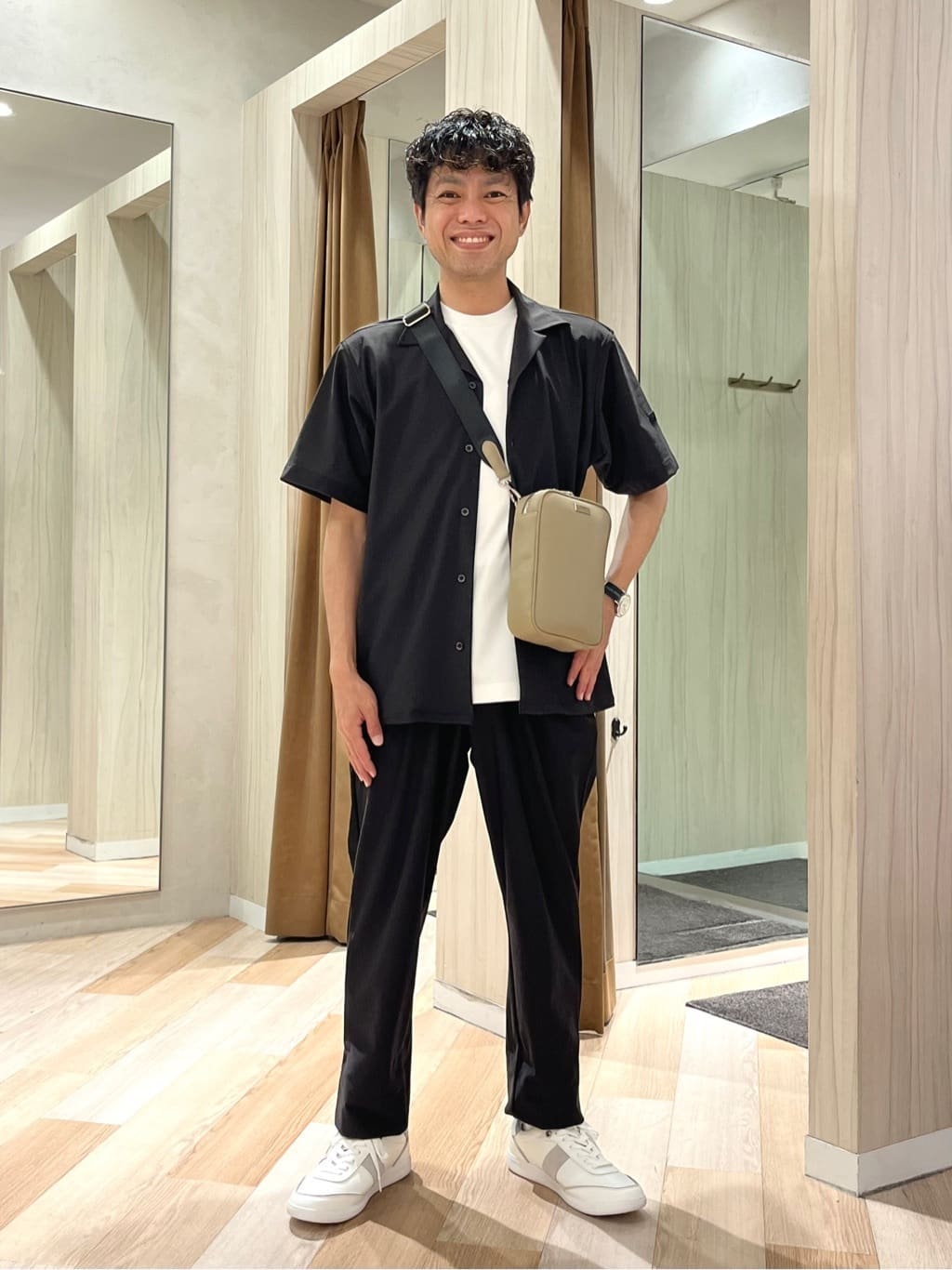 TAKEO KIKUCHIの【接触冷感】テーラード Tシャツを使ったコーディネートを紹介します。｜Rakuten Fashion(楽天ファッション／旧楽天ブランドアベニュー)6305139