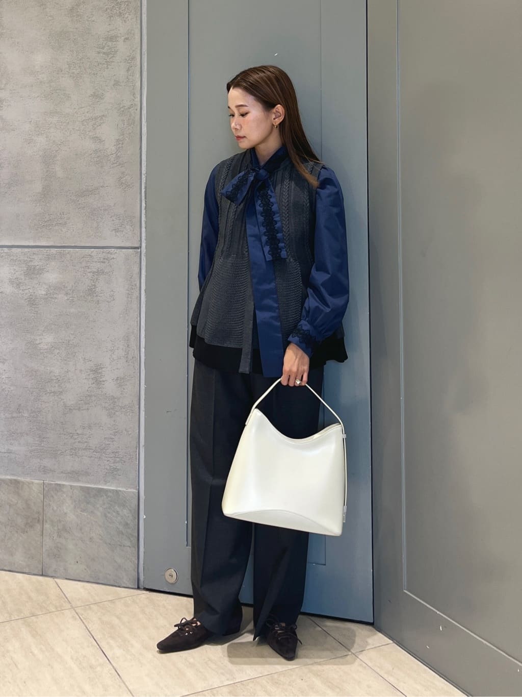UNITED ARROWS LTD. OUTLET | ケーブル ペプラム ノースリーブ ニット