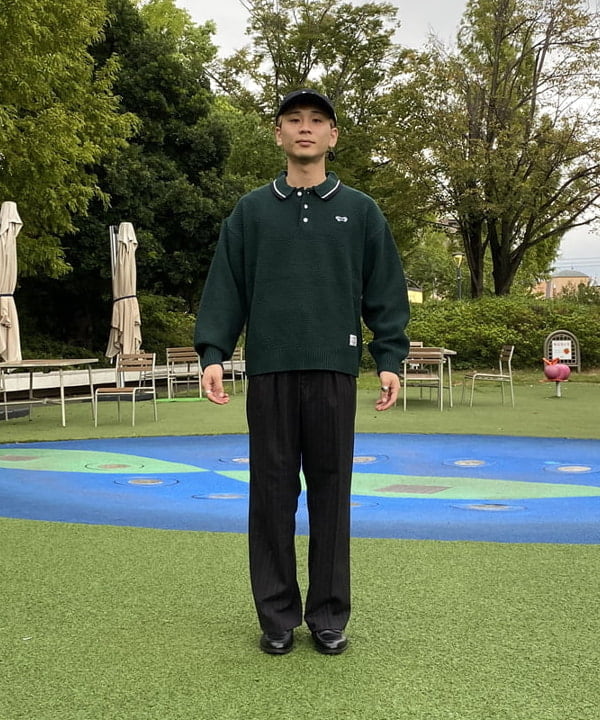 BEAMS HEARTの【EXCLUSIVE】PENNEY'S / FOX ワンポイント ニットポロを使ったコーディネートを紹介します。｜Rakuten Fashion(楽天ファッション／旧楽天ブランドアベニュー)6306928