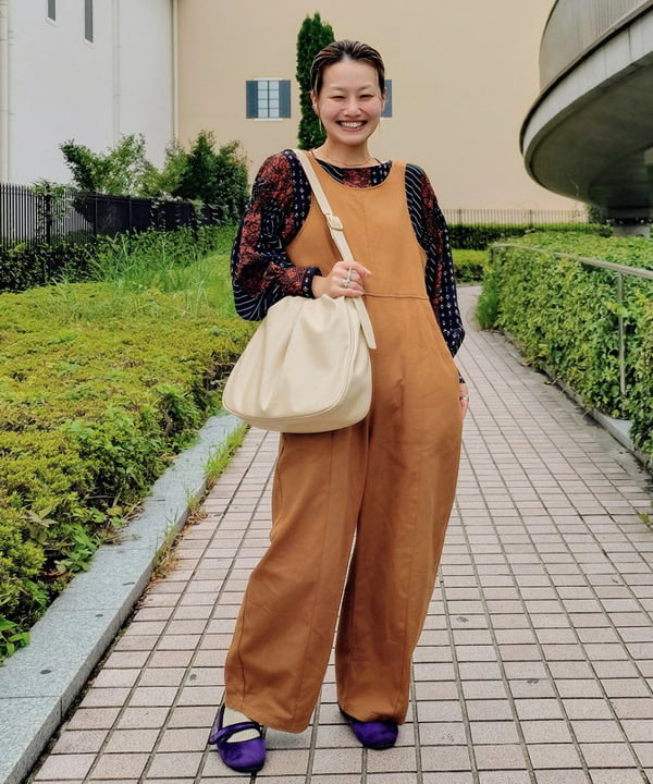 BEAMS HEARTのカツラギ オールインワンを使ったコーディネートを紹介します。｜Rakuten Fashion(楽天ファッション／旧楽天ブランドアベニュー)6306973