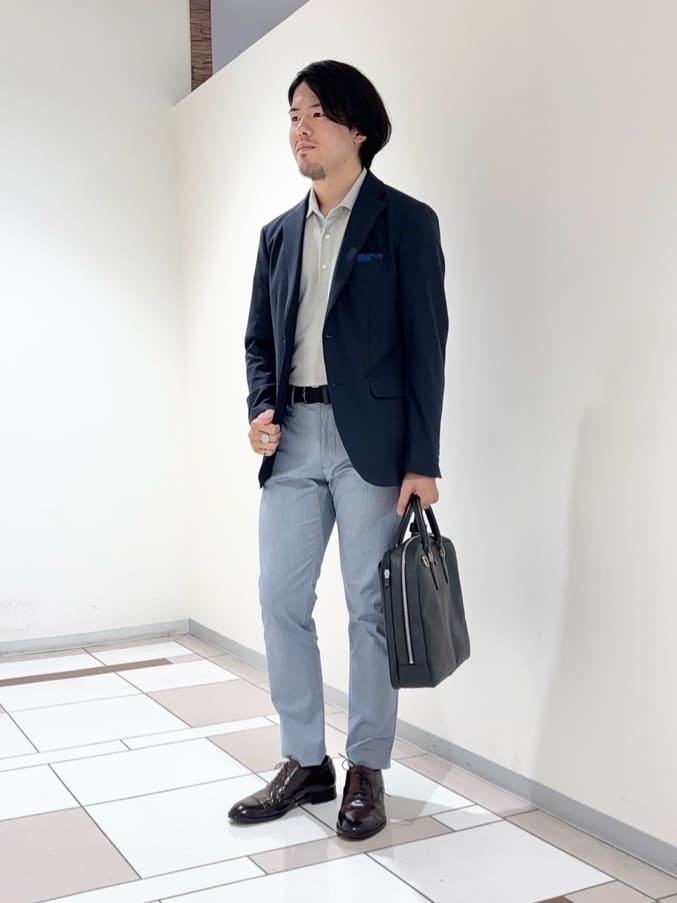 TAKEO KIKUCHIの【360°ストレッチ/セットアップ対応】None Of Stress ジャケットを使ったコーディネートを紹介します。｜Rakuten Fashion(楽天ファッション／旧楽天ブランドアベニュー)6309149