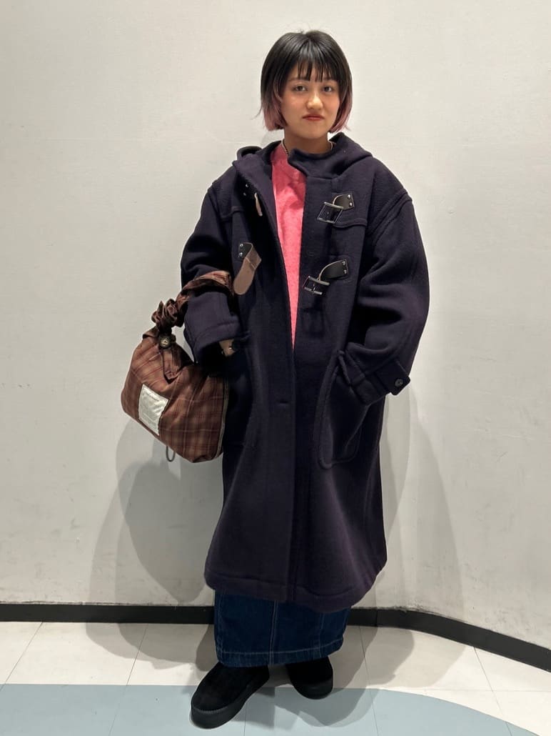 FREAK'S STORE | 別注 2WAY チェックギャザーショルダーバッグ 24AW