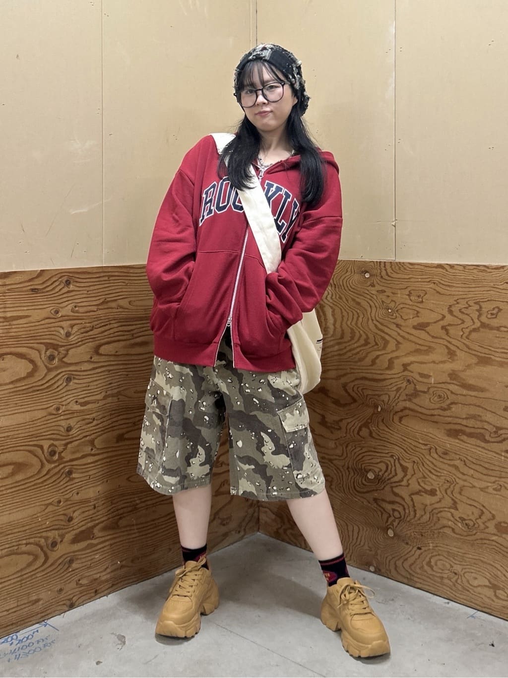 WEGO | ヴィンテージウォッシュカーゴハーフパンツ | Rakuten Fashion