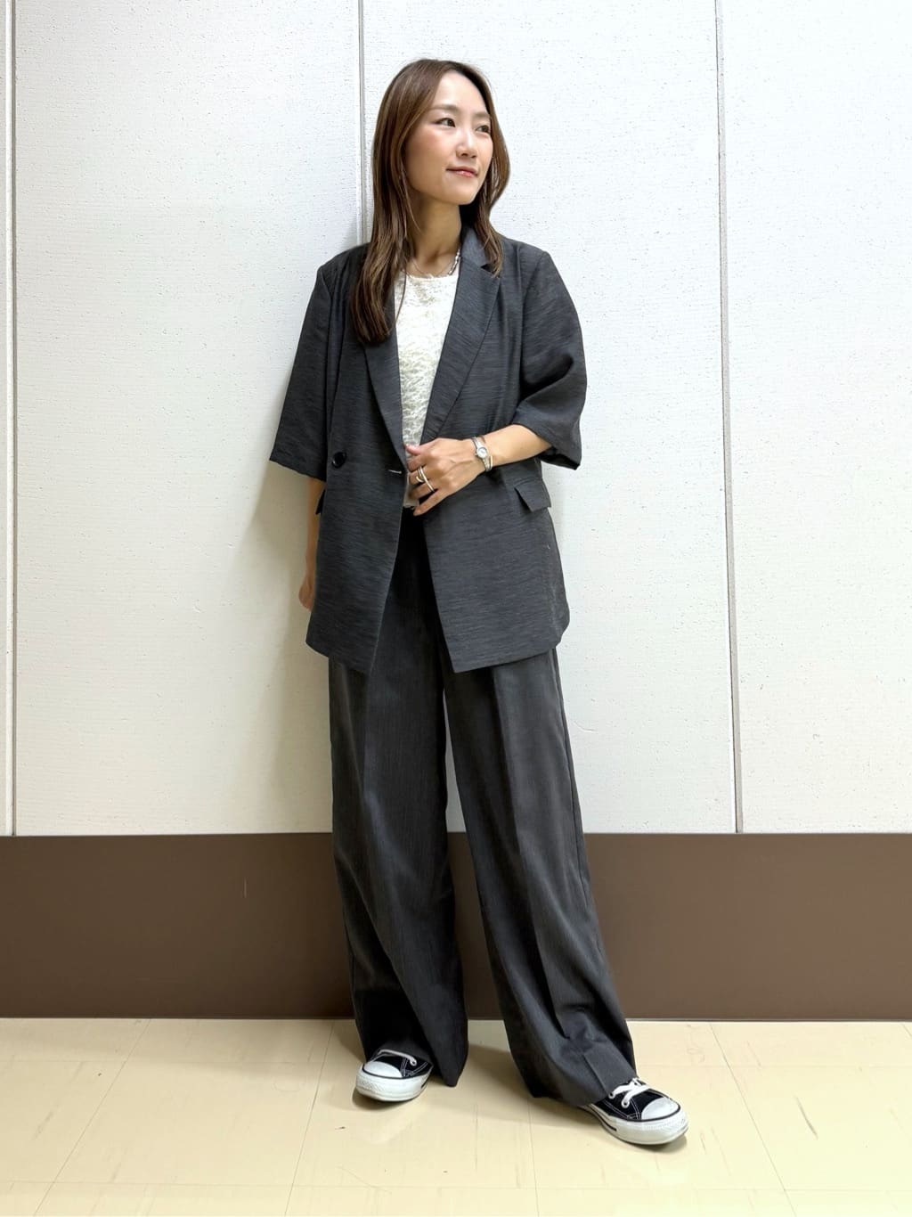 INDIVI | ライトダブルジャケット | Rakuten Fashion(楽天ファッション