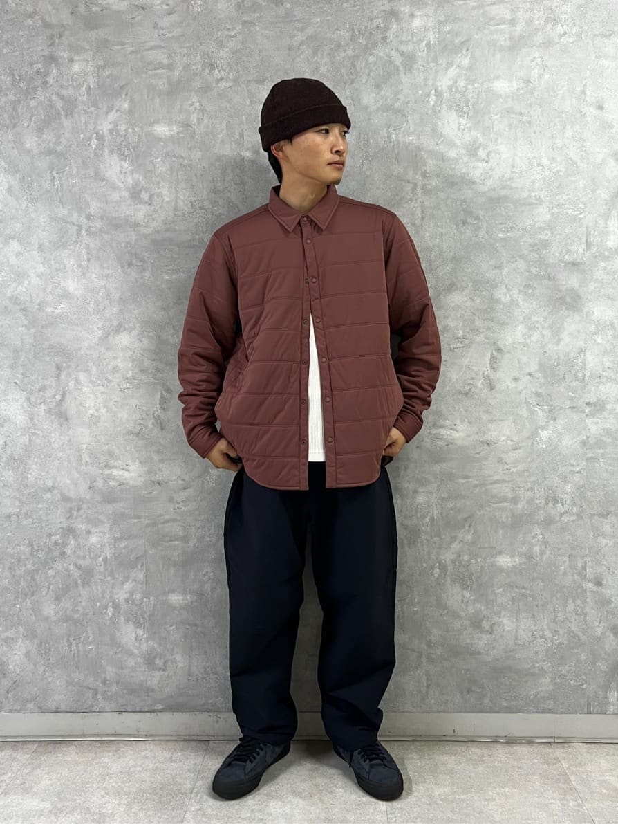 Snow PeakのFlexible Insulated Shirtを使ったコーディネートを紹介します。｜Rakuten Fashion(楽天ファッション／旧楽天ブランドアベニュー)6311483