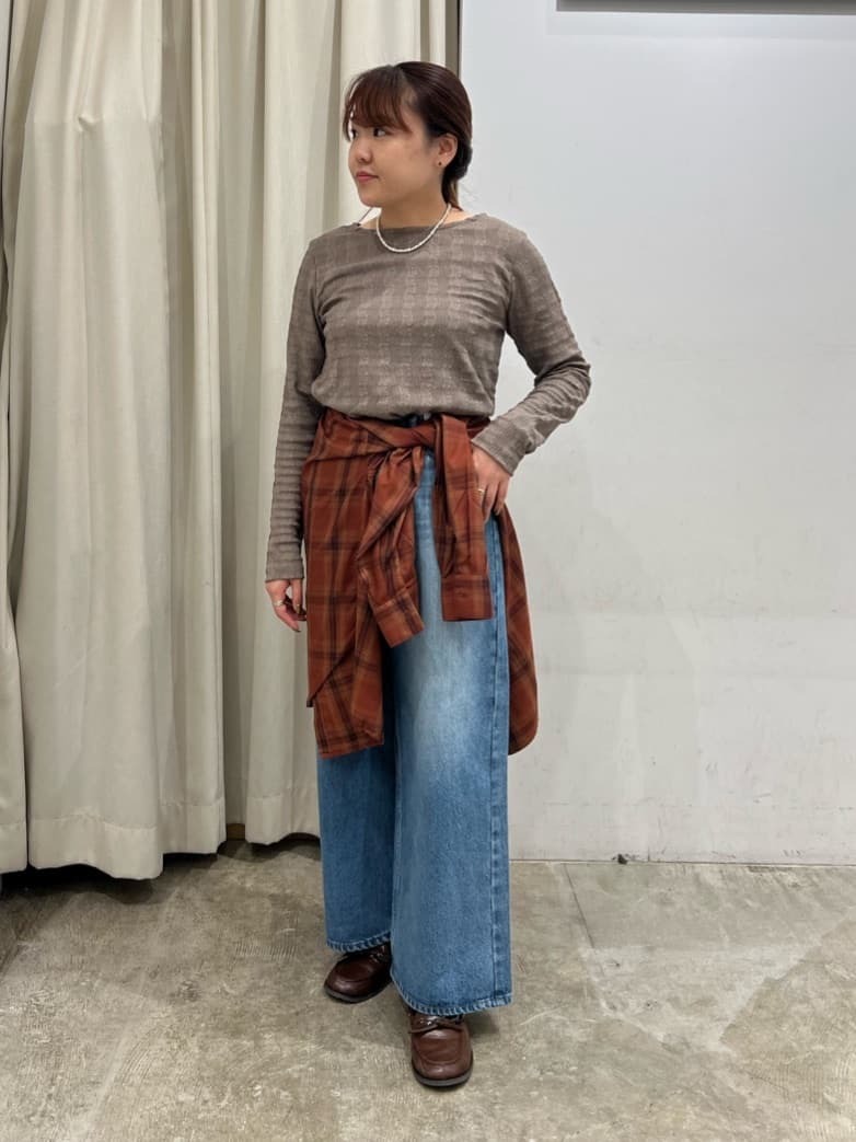 AMERICAN HOLICのジャガードカットプルオーバーを使ったコーディネートを紹介します。｜Rakuten Fashion(楽天ファッション／旧楽天ブランドアベニュー)6313863