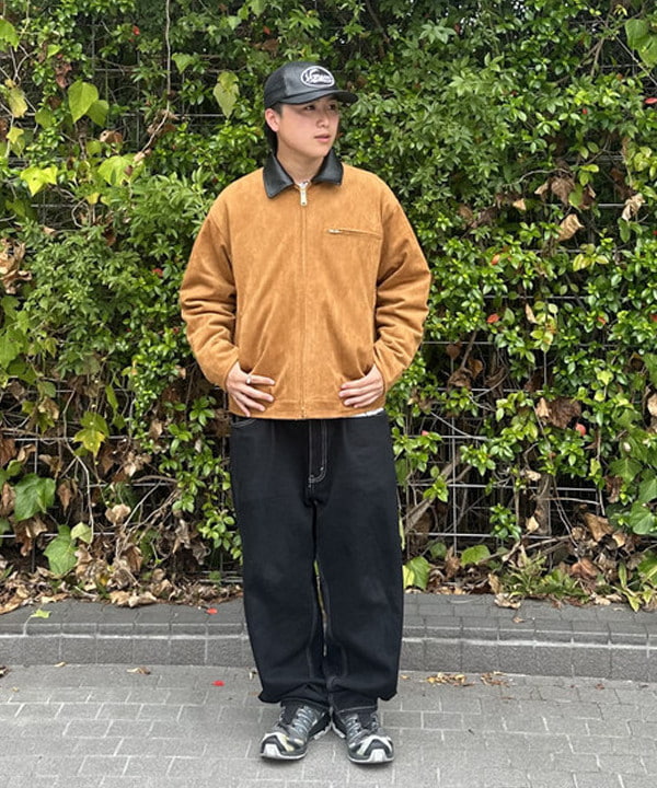 BEAMS HEARTの【追加生産決定！】フェイクスエード ショート ブルゾン 25AWを使ったコーディネートを紹介します。｜Rakuten Fashion(楽天ファッション／旧楽天ブランドアベニュー)6314333