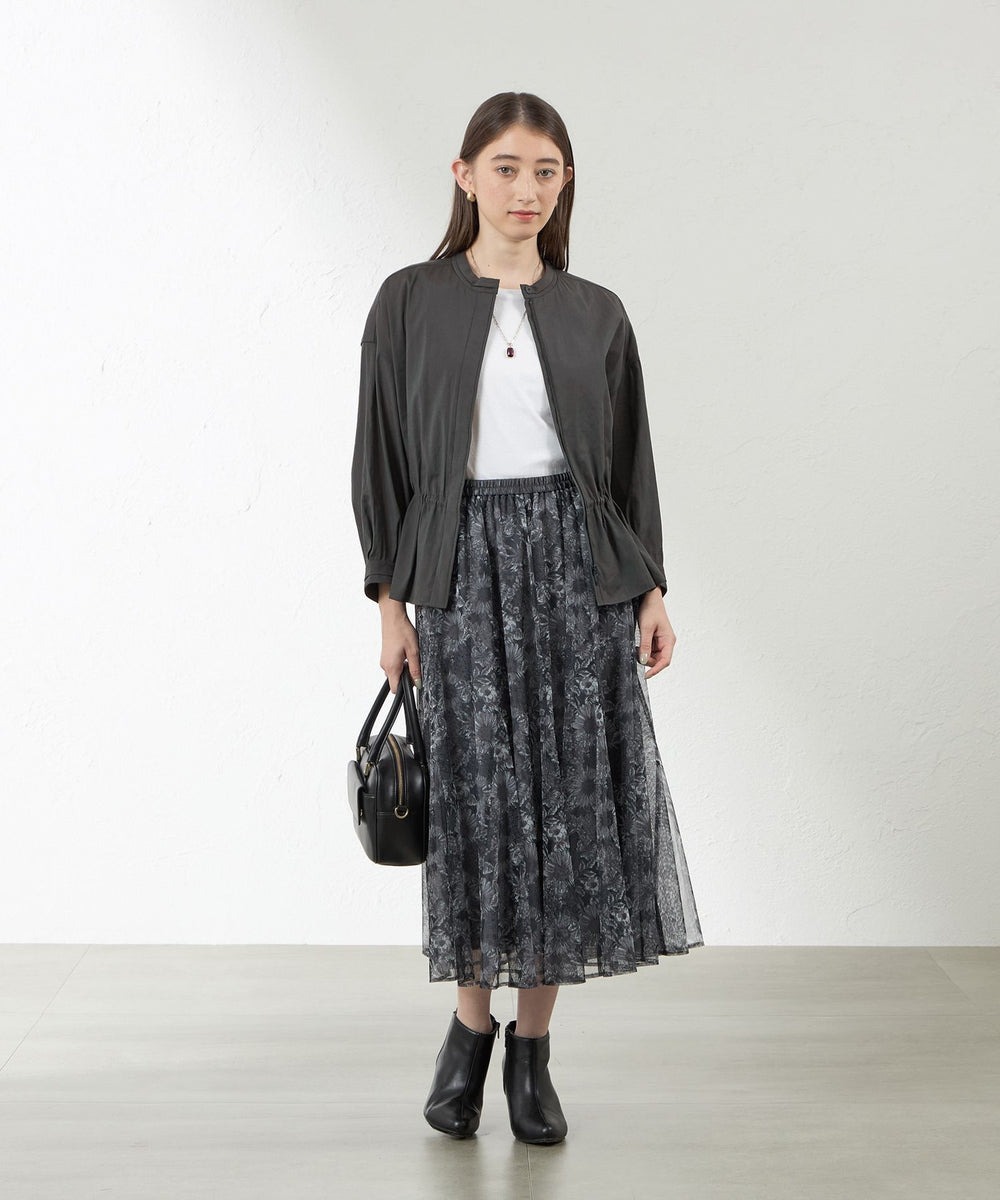 AMACAのナチュラルドライオーガンジーを使ったコーディネートを紹介します。｜Rakuten Fashion(楽天ファッション／旧楽天ブランドアベニュー)6314515