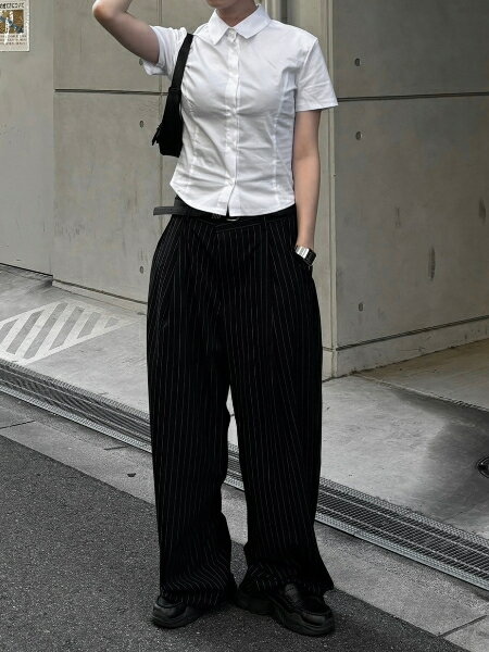 Never mind the XU / Chikashitsu+ | 【Chikashitsu +】stripe tuck
