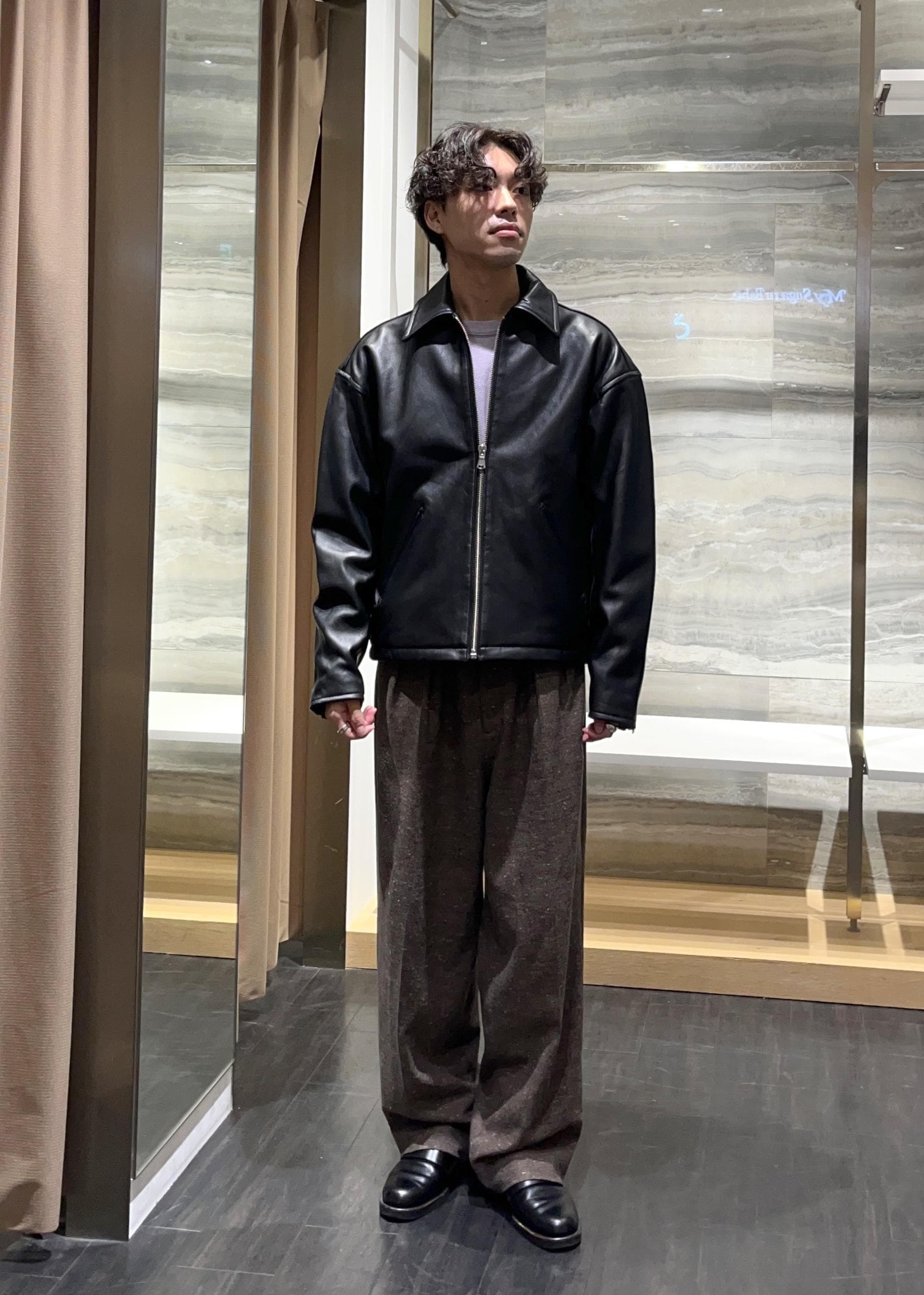 ADAM ET ROPE' | 《リバーシブル》カシミヤブレンド ニットプル