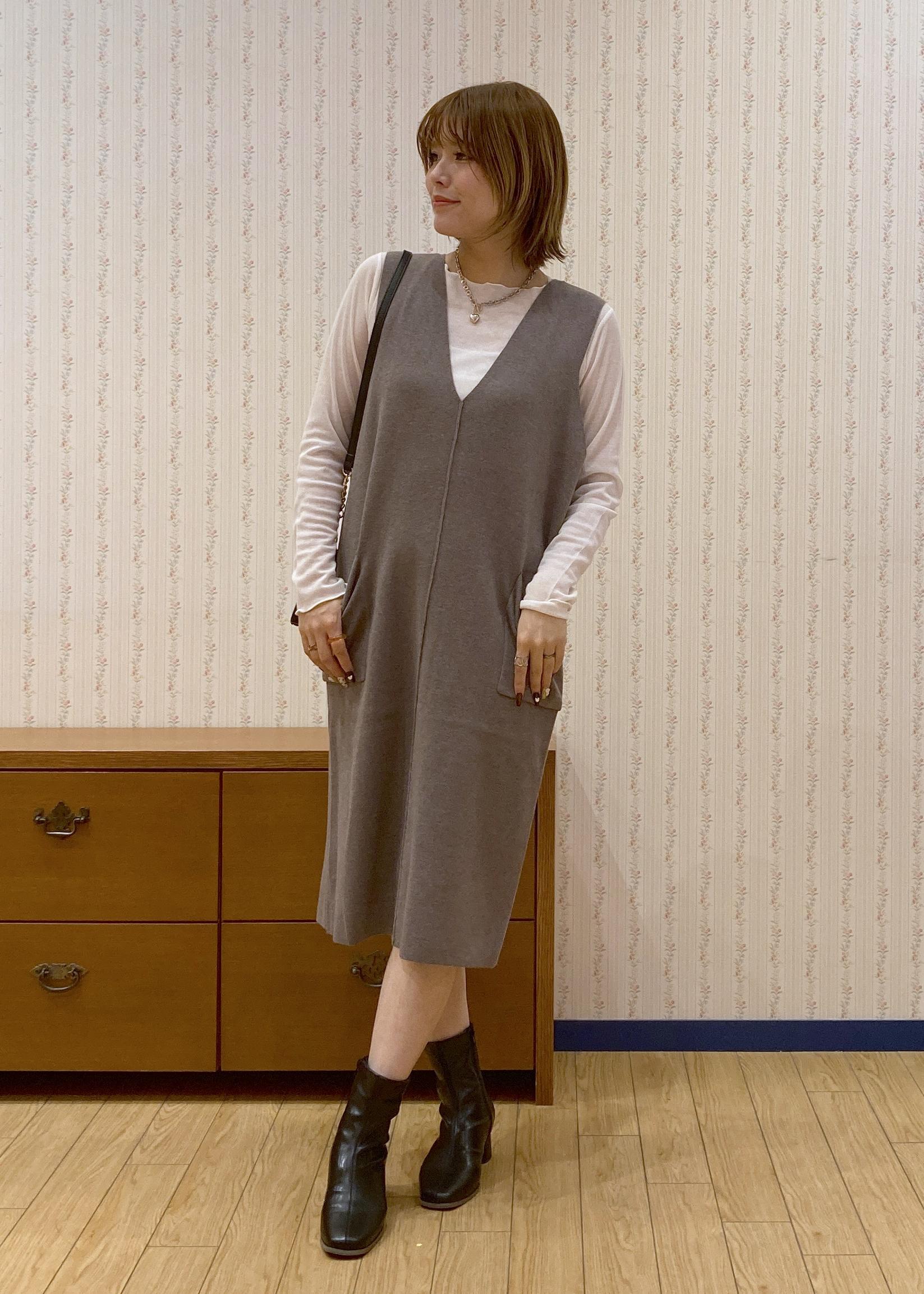 ROPE' PICNICのラメシアーリブカットソーを使ったコーディネートを紹介します。｜Rakuten Fashion(楽天ファッション／旧楽天ブランドアベニュー)6339413