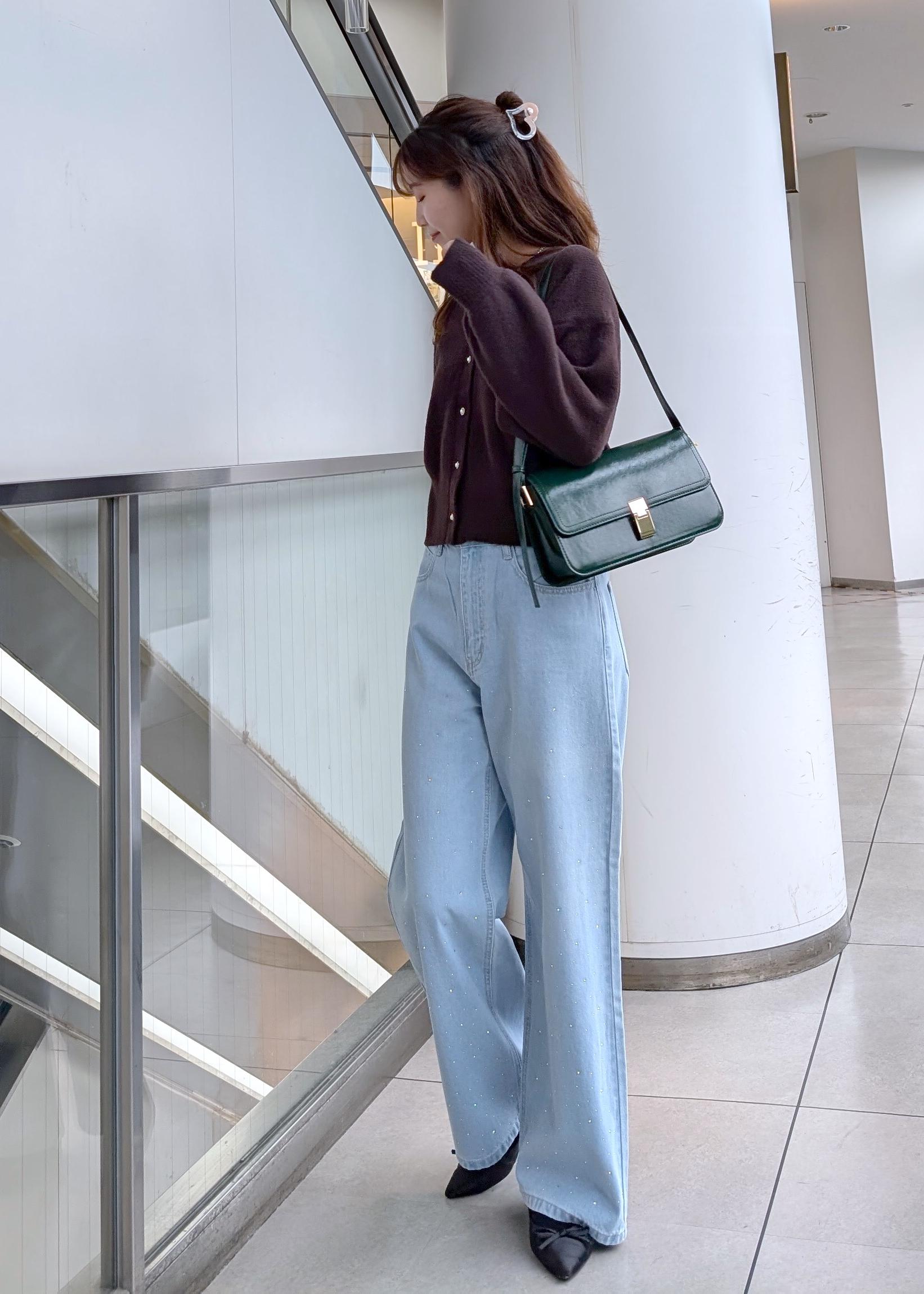 ROPE' PICNICの【新色追加】スフレニットシリーズ パールボタンショートカーディガン/イージーケア・リンクコーデを使ったコーディネートを紹介します。｜Rakuten Fashion(楽天ファッション／旧楽天ブランドアベニュー)6339418