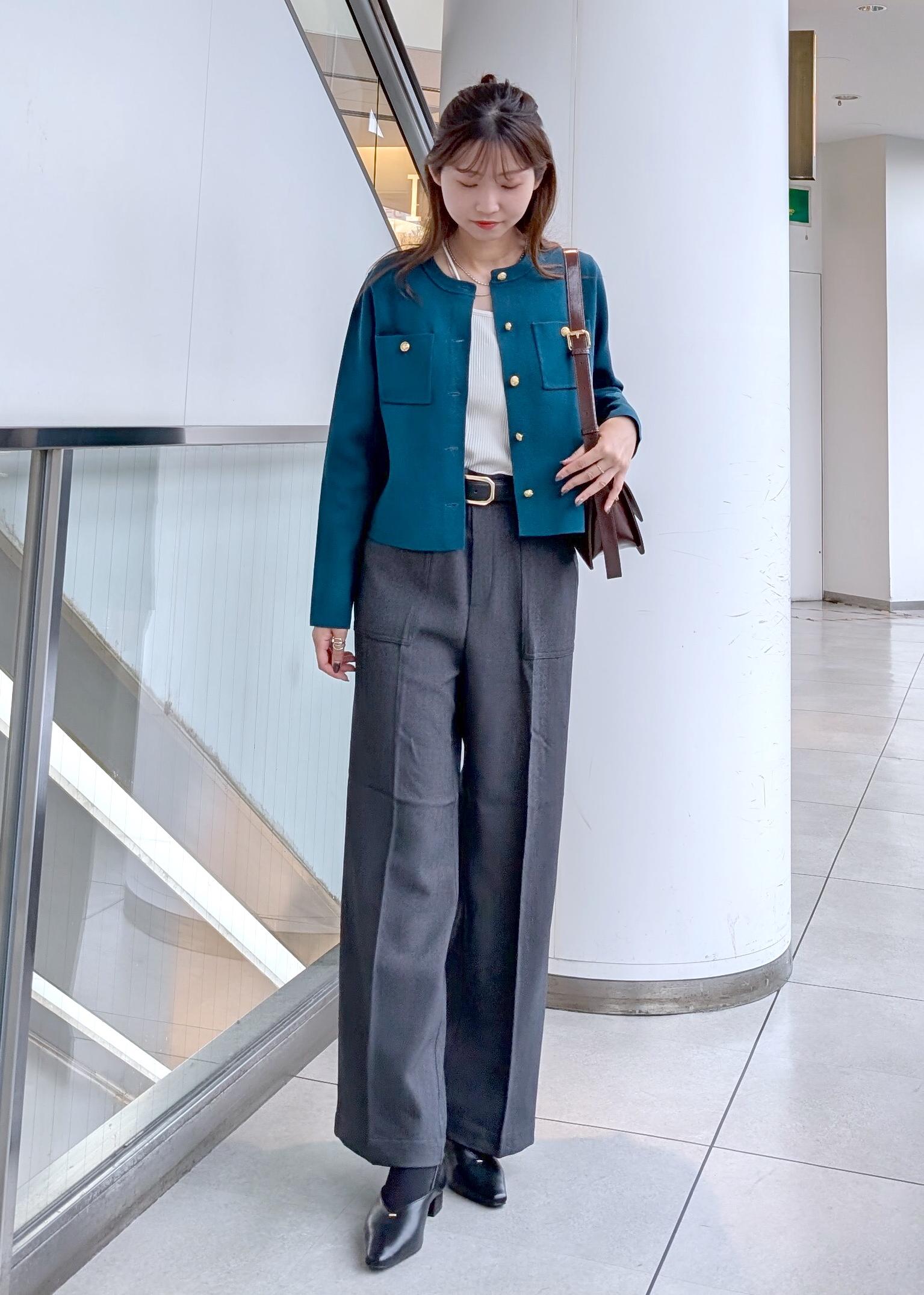 ROPE' PICNICの【洗濯機OK】ミラノリブニットカーディガンを使ったコーディネートを紹介します。｜Rakuten Fashion(楽天ファッション／旧楽天ブランドアベニュー)6339396