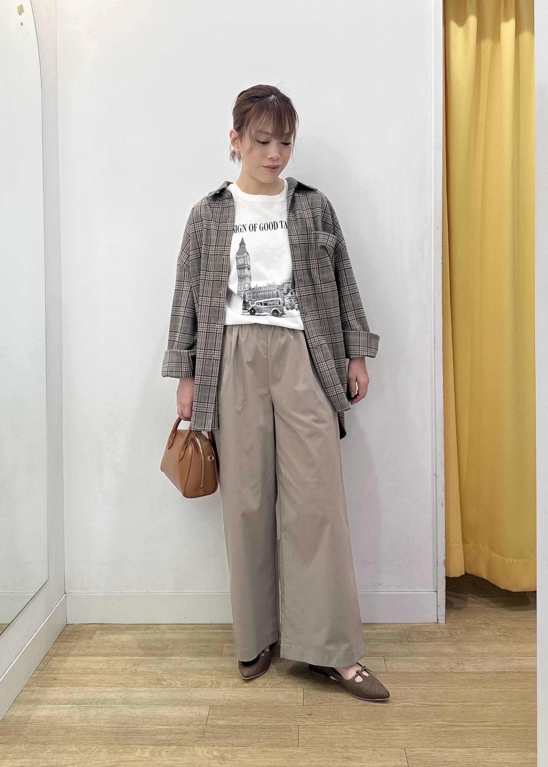 ROPE' PICNICのチェックネルシャツ/リンクコーデを使ったコーディネートを紹介します。｜Rakuten Fashion(楽天ファッション／旧楽天ブランドアベニュー)6339423