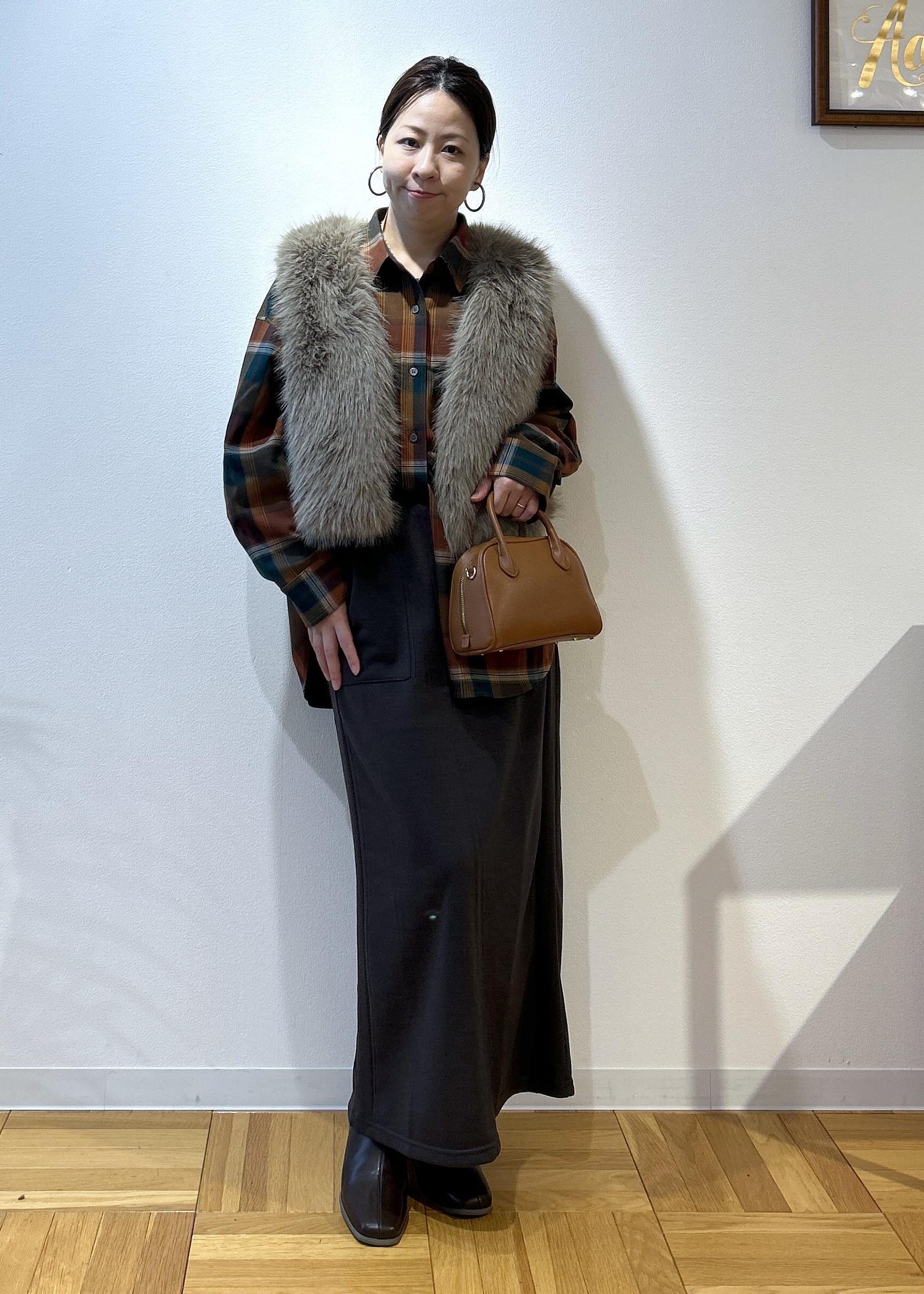 ROPE' PICNICのファーベストを使ったコーディネートを紹介します。｜Rakuten Fashion(楽天ファッション／旧楽天ブランドアベニュー)6339404