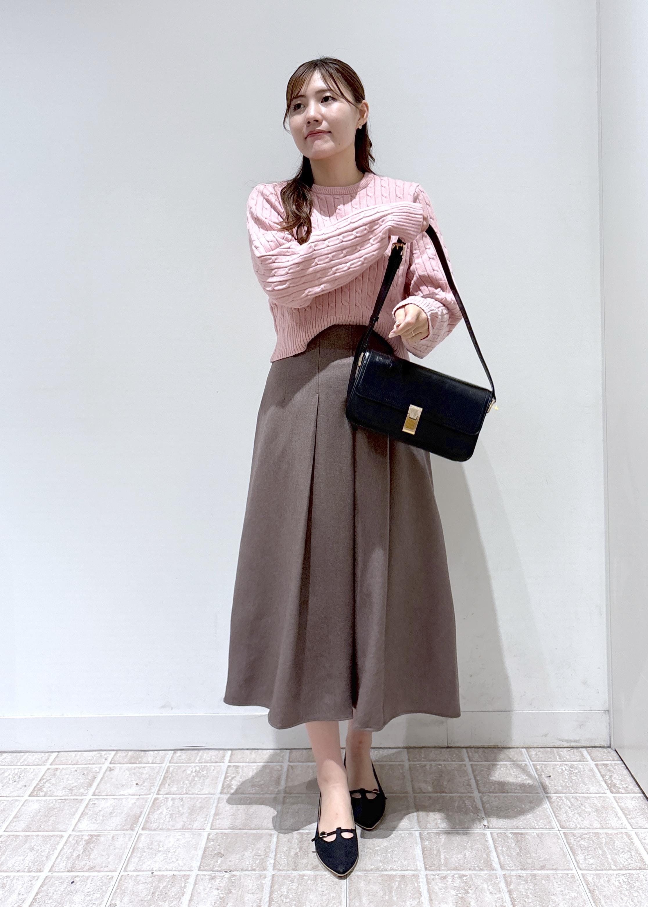 ROPE' PICNICのレディハンサムシリーズ ウールライクタックキルトスカート/セットアップ対応を使ったコーディネートを紹介します。｜Rakuten Fashion(楽天ファッション／旧楽天ブランドアベニュー)6339453