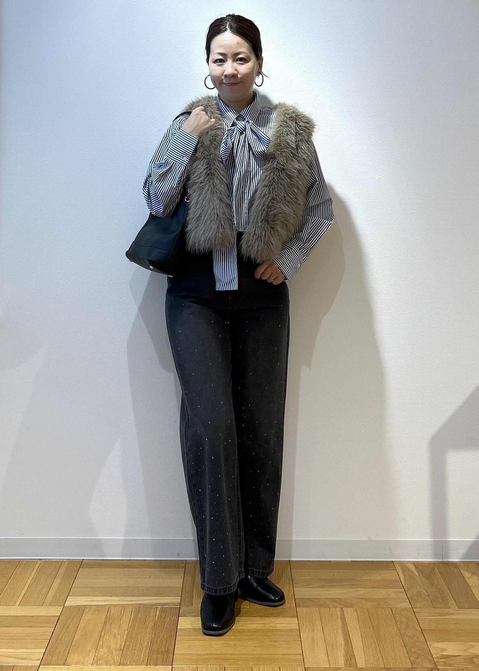 ROPE' PICNICのファーベストを使ったコーディネートを紹介します。｜Rakuten Fashion(楽天ファッション／旧楽天ブランドアベニュー)6339297