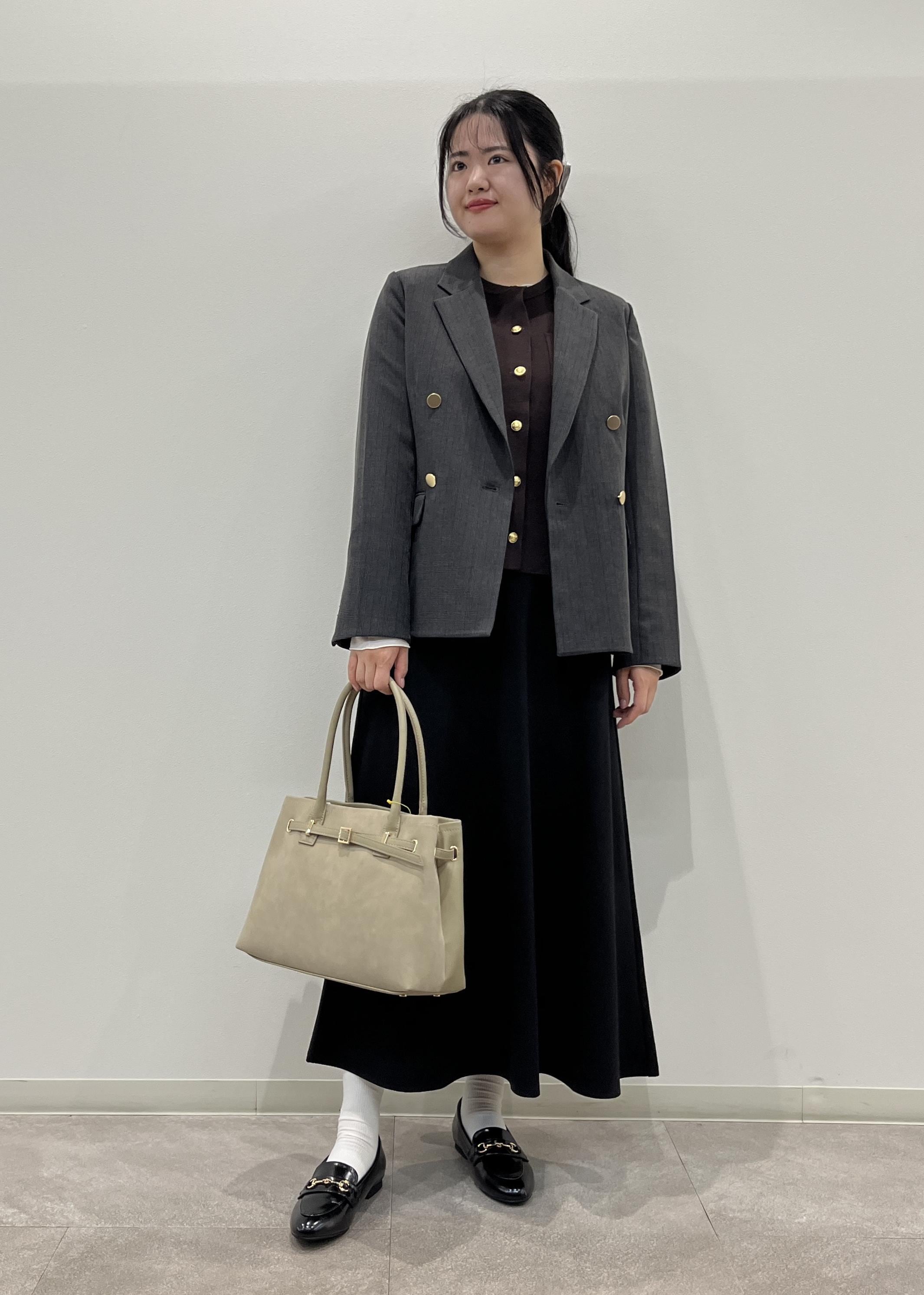 ROPE' PICNICのラメシアーリブカットソーを使ったコーディネートを紹介します。｜Rakuten Fashion(楽天ファッション／旧楽天ブランドアベニュー)6339430