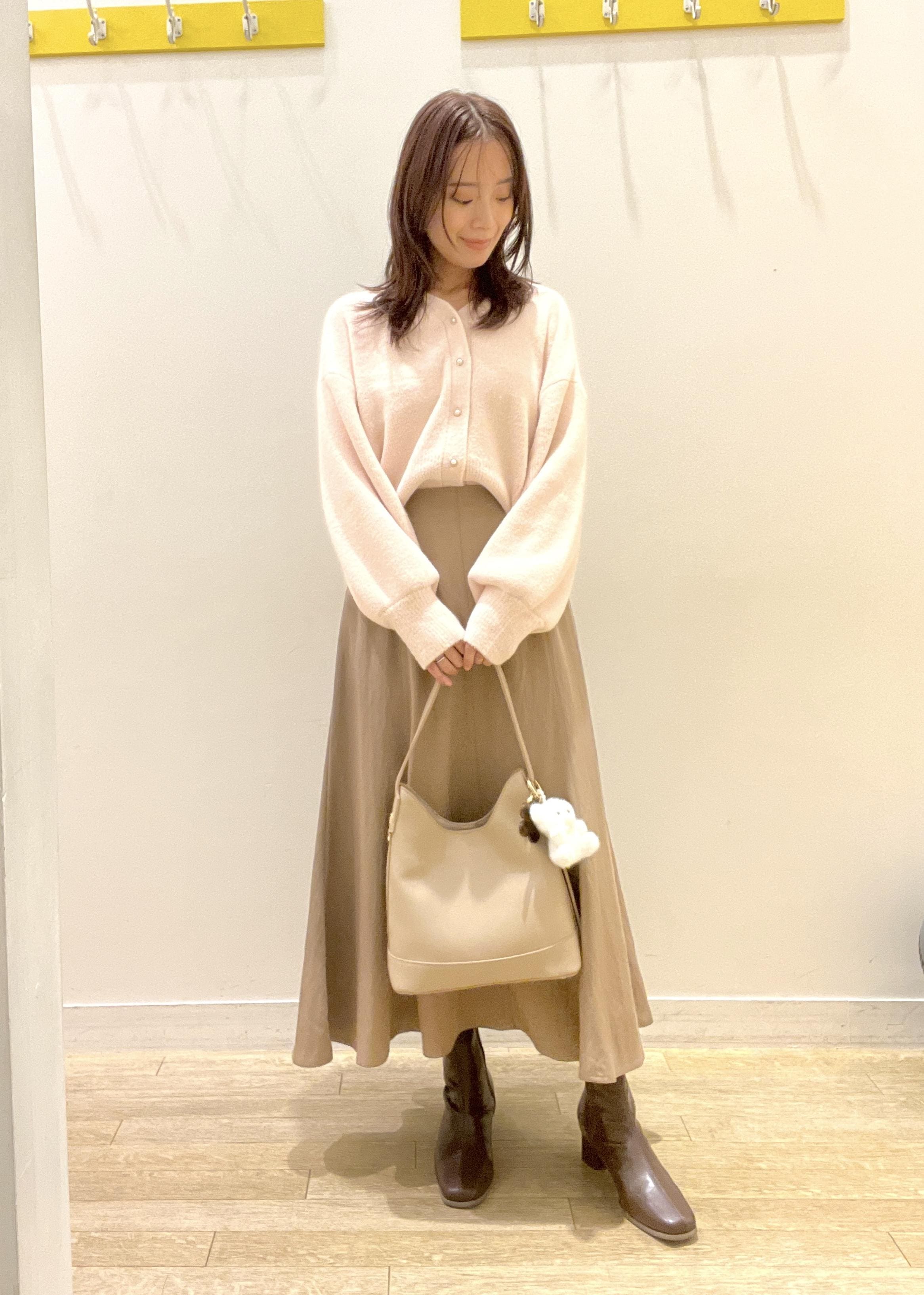 ROPE' PICNICの【新色追加】スフレニットシリーズ パールボタンショートカーディガン/イージーケア・リンクコーデを使ったコーディネートを紹介します。｜Rakuten Fashion(楽天ファッション／旧楽天ブランドアベニュー)6339459