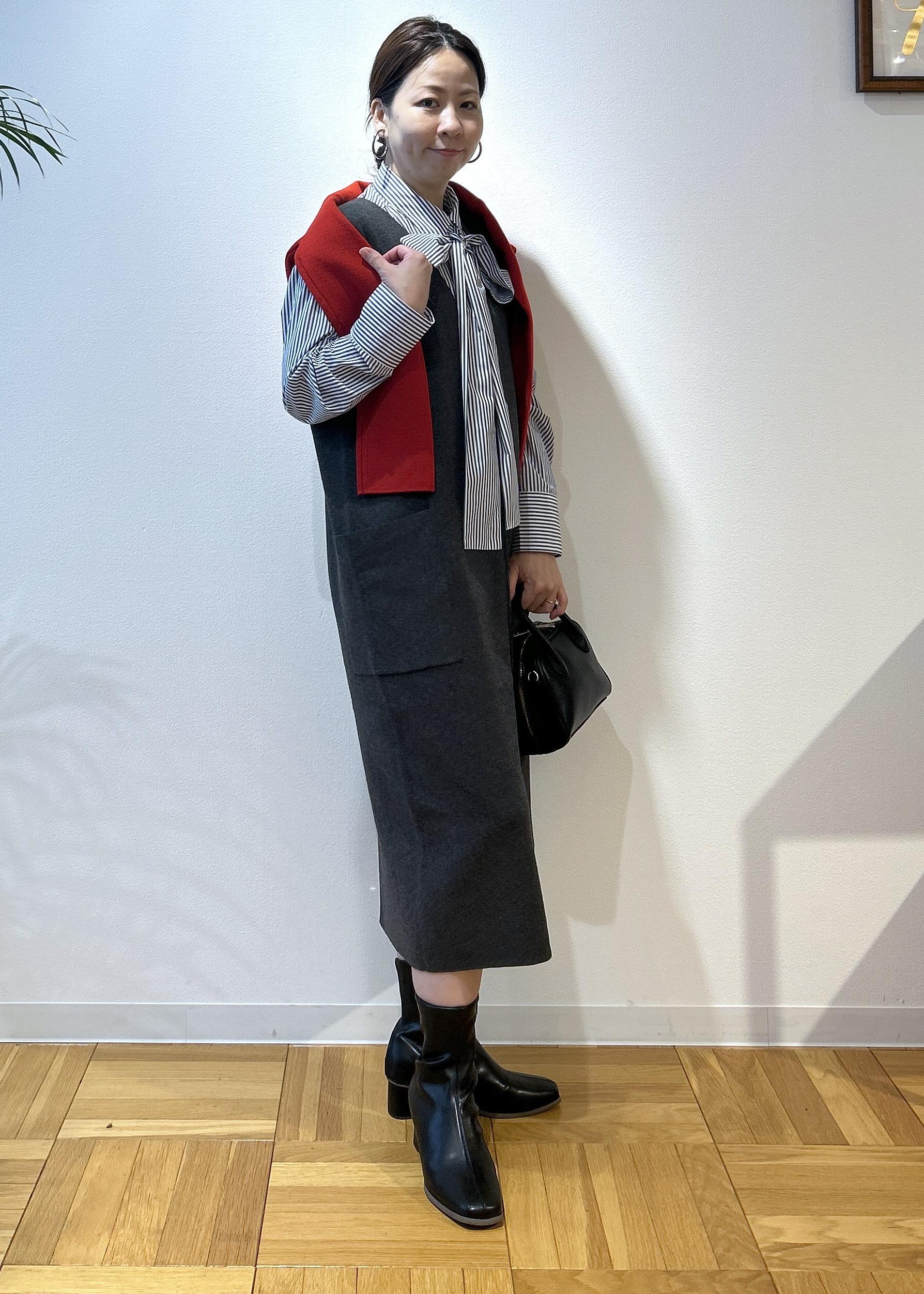 ROPE' PICNICのニットジャンパースカート/着丈が選べる・リンクコーデを使ったコーディネートを紹介します。｜Rakuten Fashion(楽天ファッション／旧楽天ブランドアベニュー)6339300