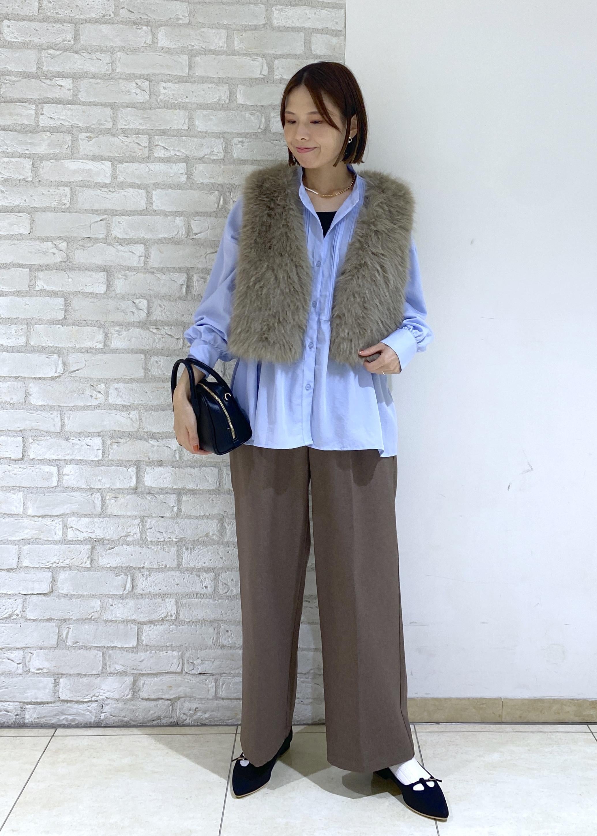 ROPE' PICNICのファーベストを使ったコーディネートを紹介します。｜Rakuten Fashion(楽天ファッション／旧楽天ブランドアベニュー)6339449