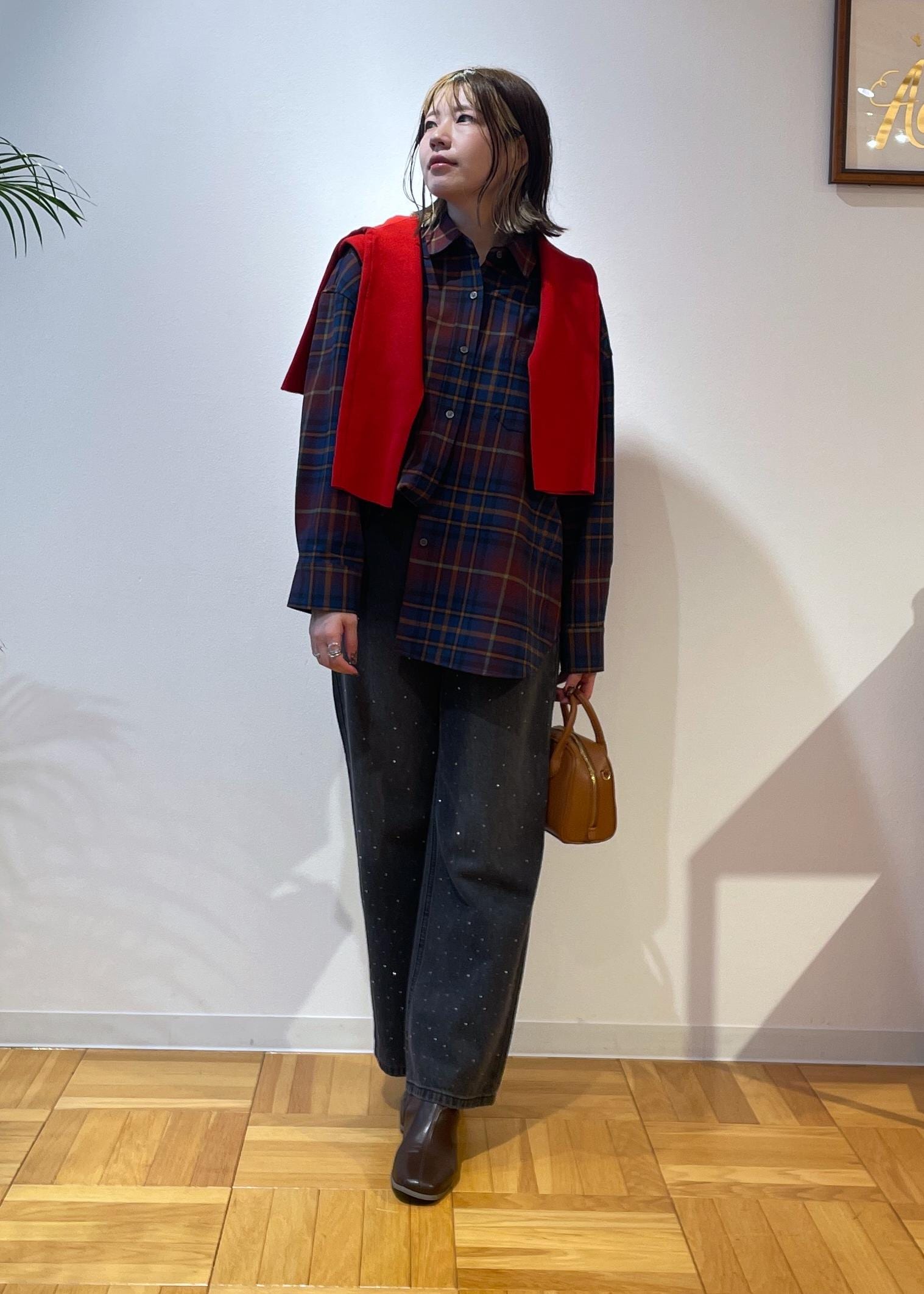 ROPE' PICNICのチェックネルシャツ/リンクコーデを使ったコーディネートを紹介します。｜Rakuten Fashion(楽天ファッション／旧楽天ブランドアベニュー)6339301