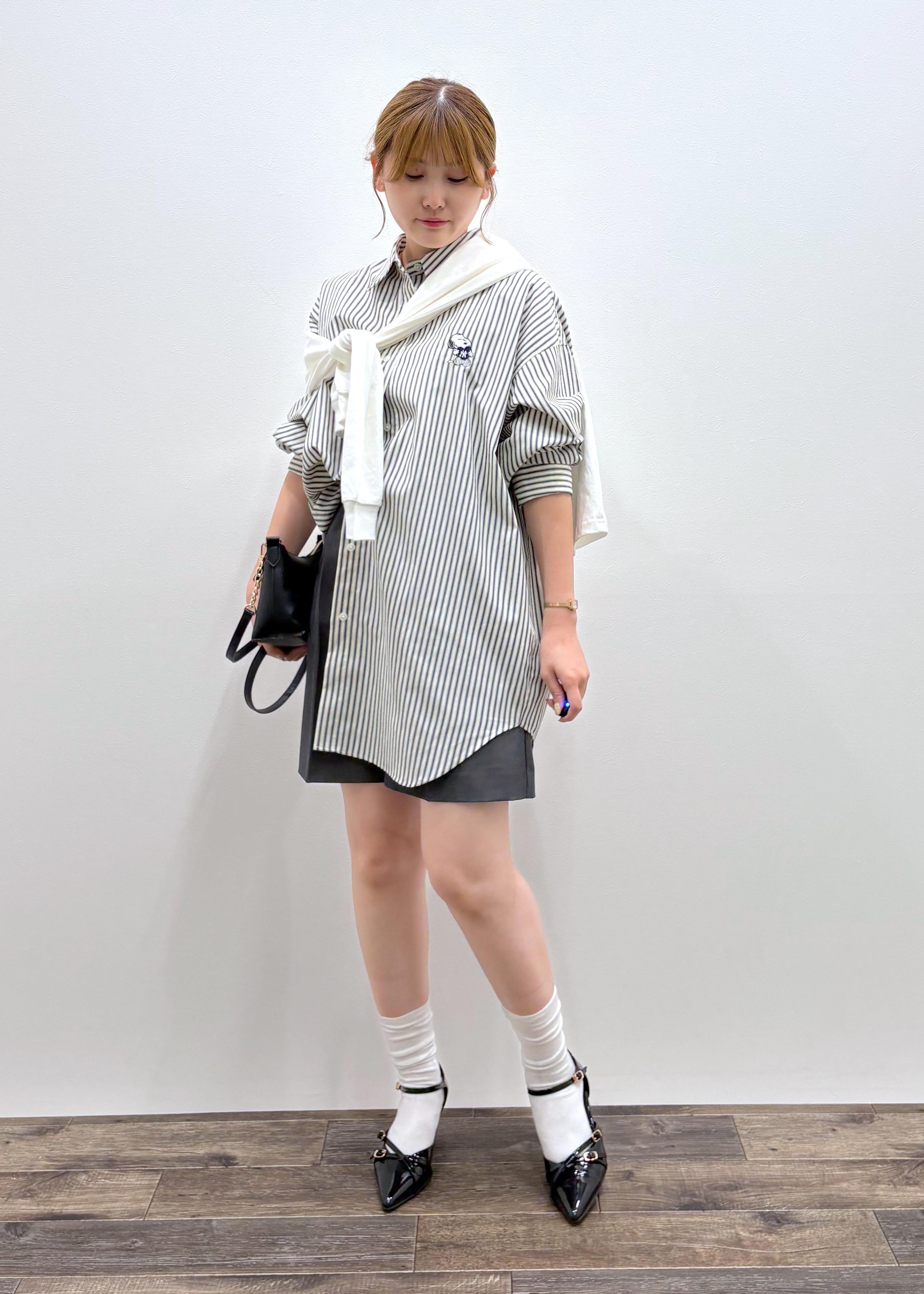 ROPE' PICNICの【PEANUTS*MLB COLLECTION by ROPE' PICNIC】オーバーサイズシャツを使ったコーディネートを紹介します。｜Rakuten Fashion(楽天ファッション／旧楽天ブランドアベニュー)6339477