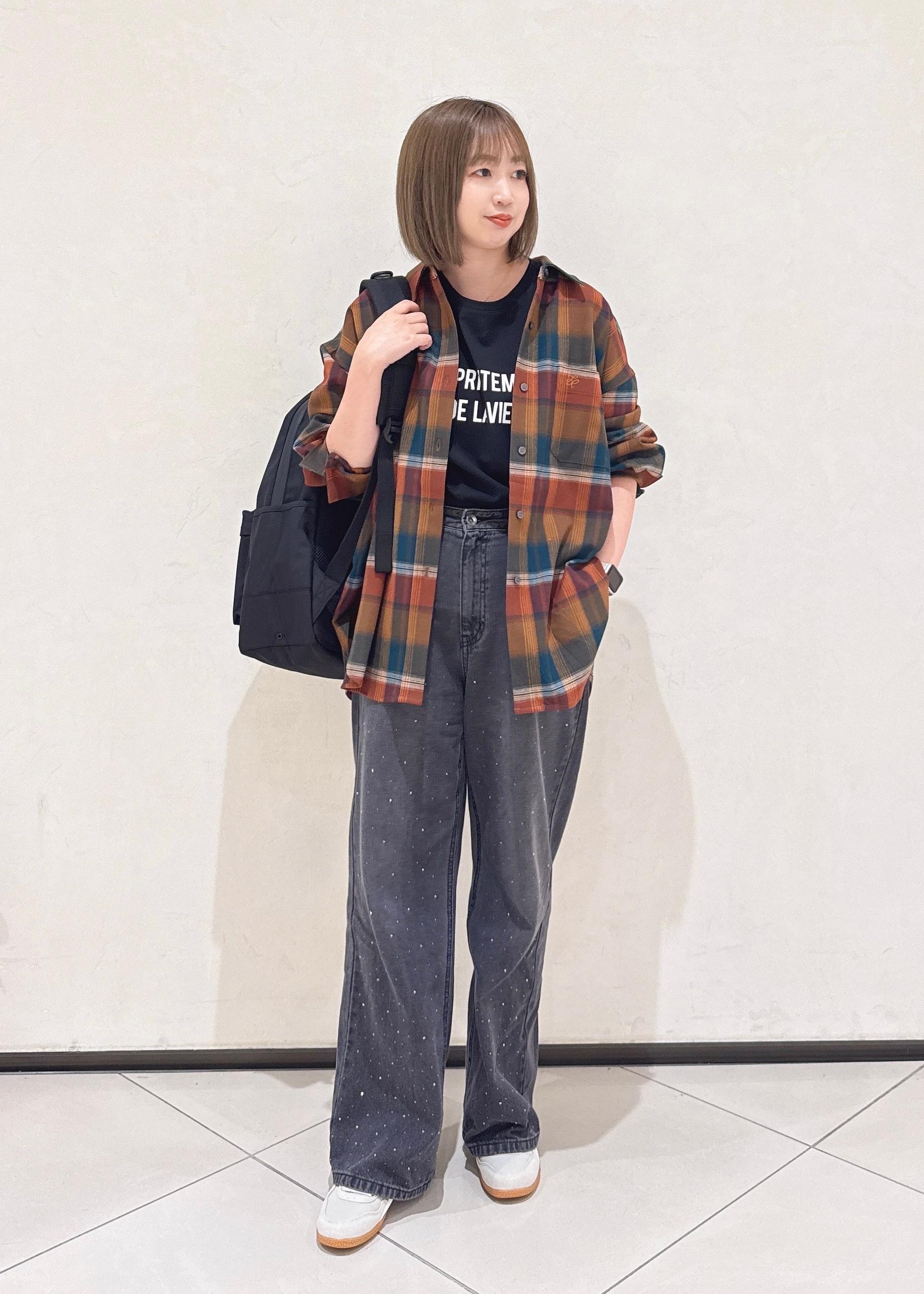 ROPE' PICNICのチェックネルシャツ/リンクコーデを使ったコーディネートを紹介します。｜Rakuten Fashion(楽天ファッション／旧楽天ブランドアベニュー)6339483