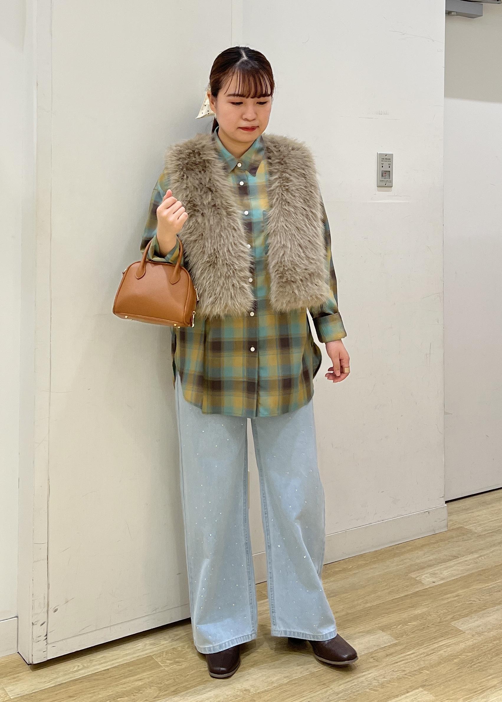 ROPE' PICNICのファーベストを使ったコーディネートを紹介します。｜Rakuten Fashion(楽天ファッション／旧楽天ブランドアベニュー)6339485