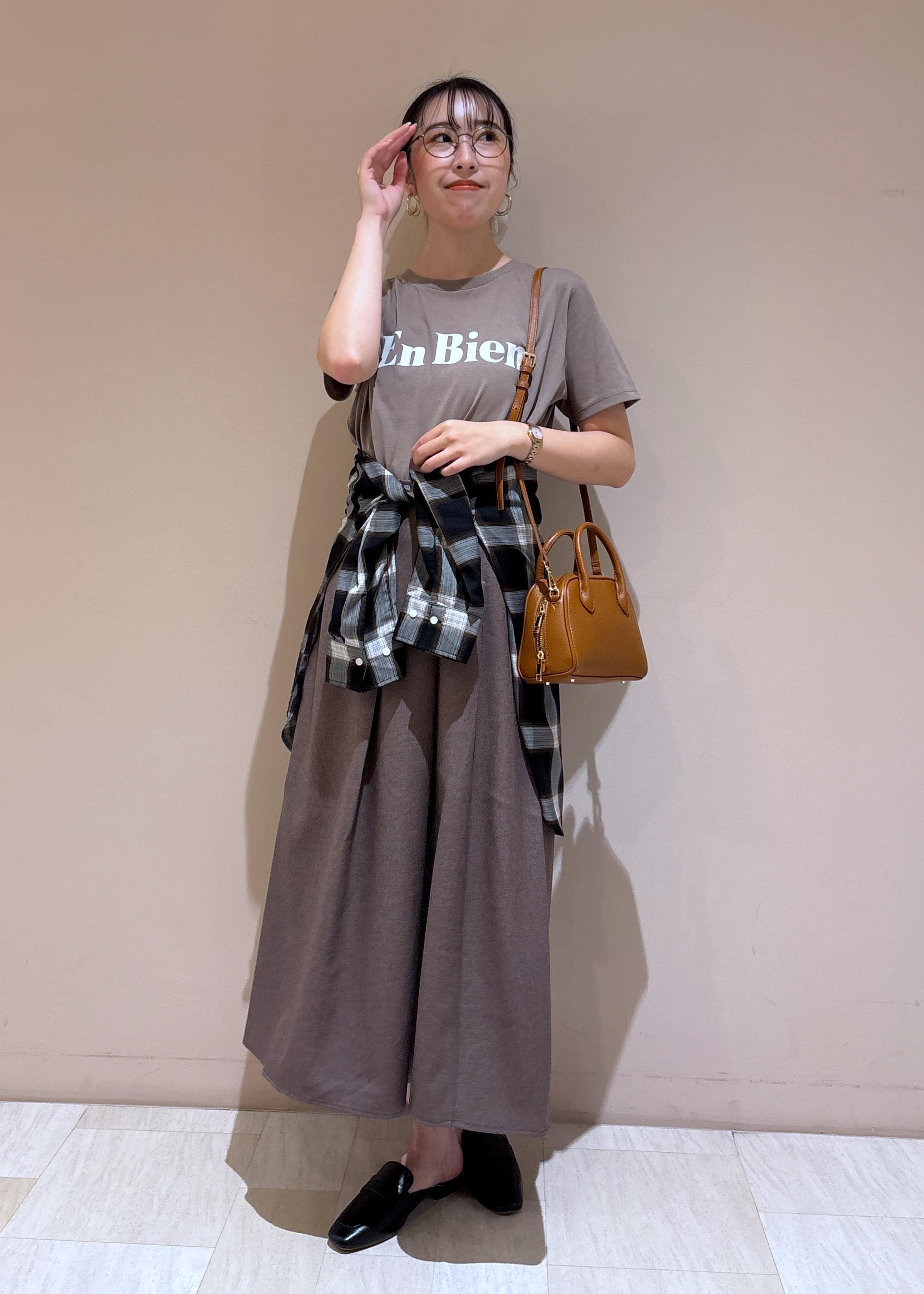 ROPE' PICNICの【UVカット・接触冷感・汗染み加工】フロッキーロゴTシャツを使ったコーディネートを紹介します。｜Rakuten Fashion(楽天ファッション／旧楽天ブランドアベニュー)6339526