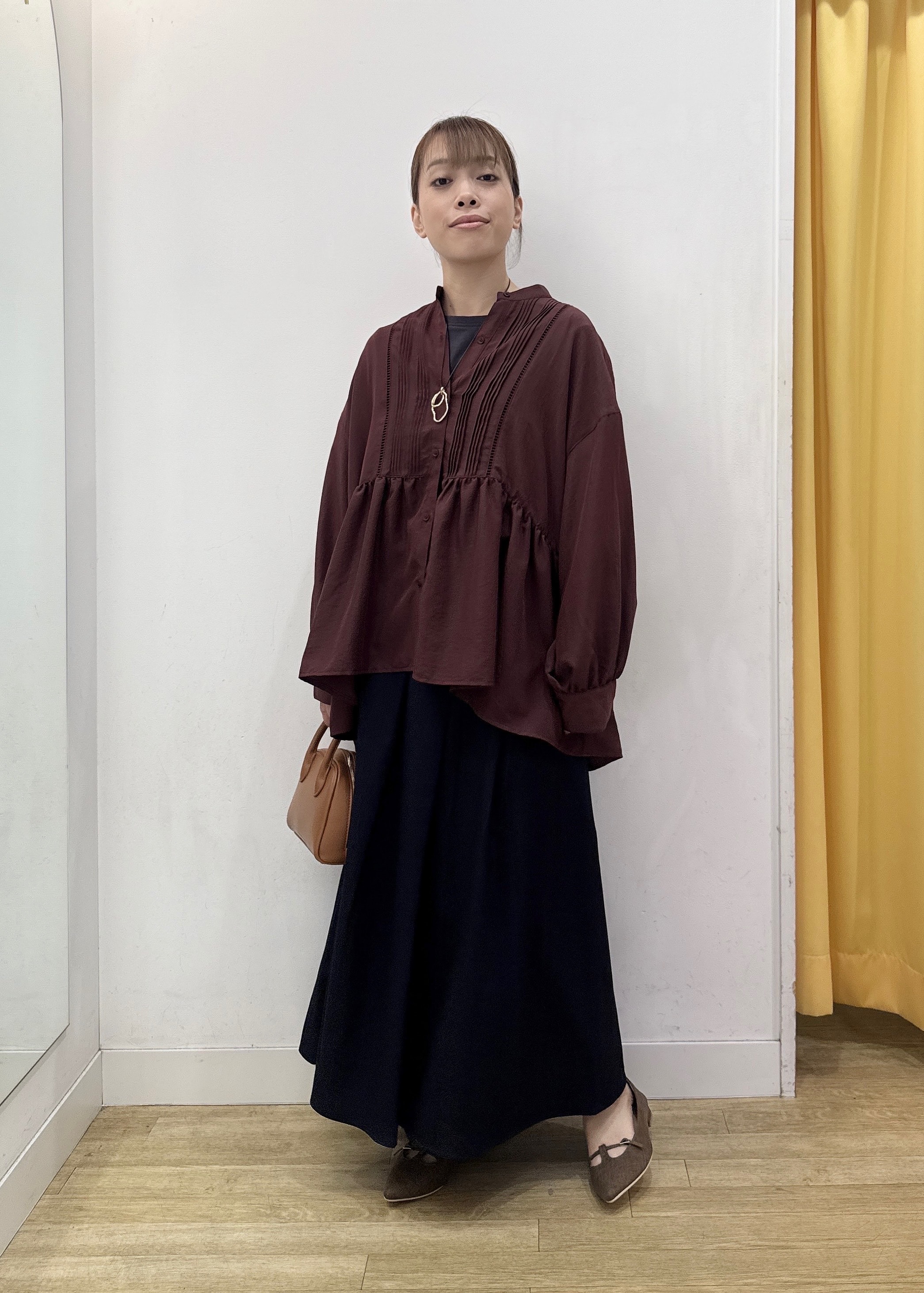 ROPE' PICNICの【UVケア・防シワ】羽織れるピンタックデザインペプラムシャツを使ったコーディネートを紹介します。｜Rakuten Fashion(楽天ファッション／旧楽天ブランドアベニュー)6339572