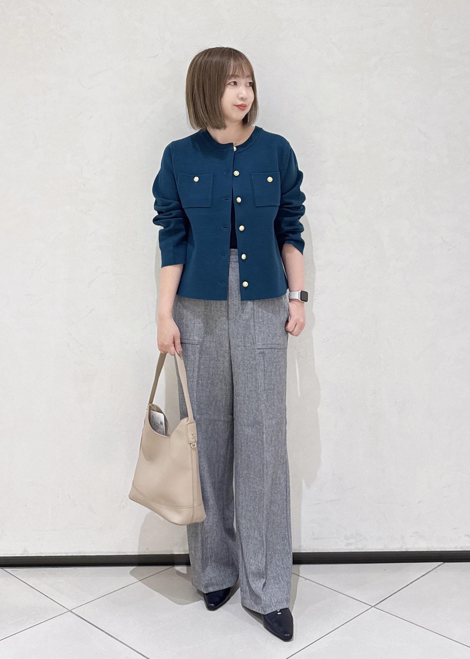 ROPE' PICNICの【洗濯機OK】ミラノリブニットカーディガンを使ったコーディネートを紹介します。｜Rakuten Fashion(楽天ファッション／旧楽天ブランドアベニュー)6339324