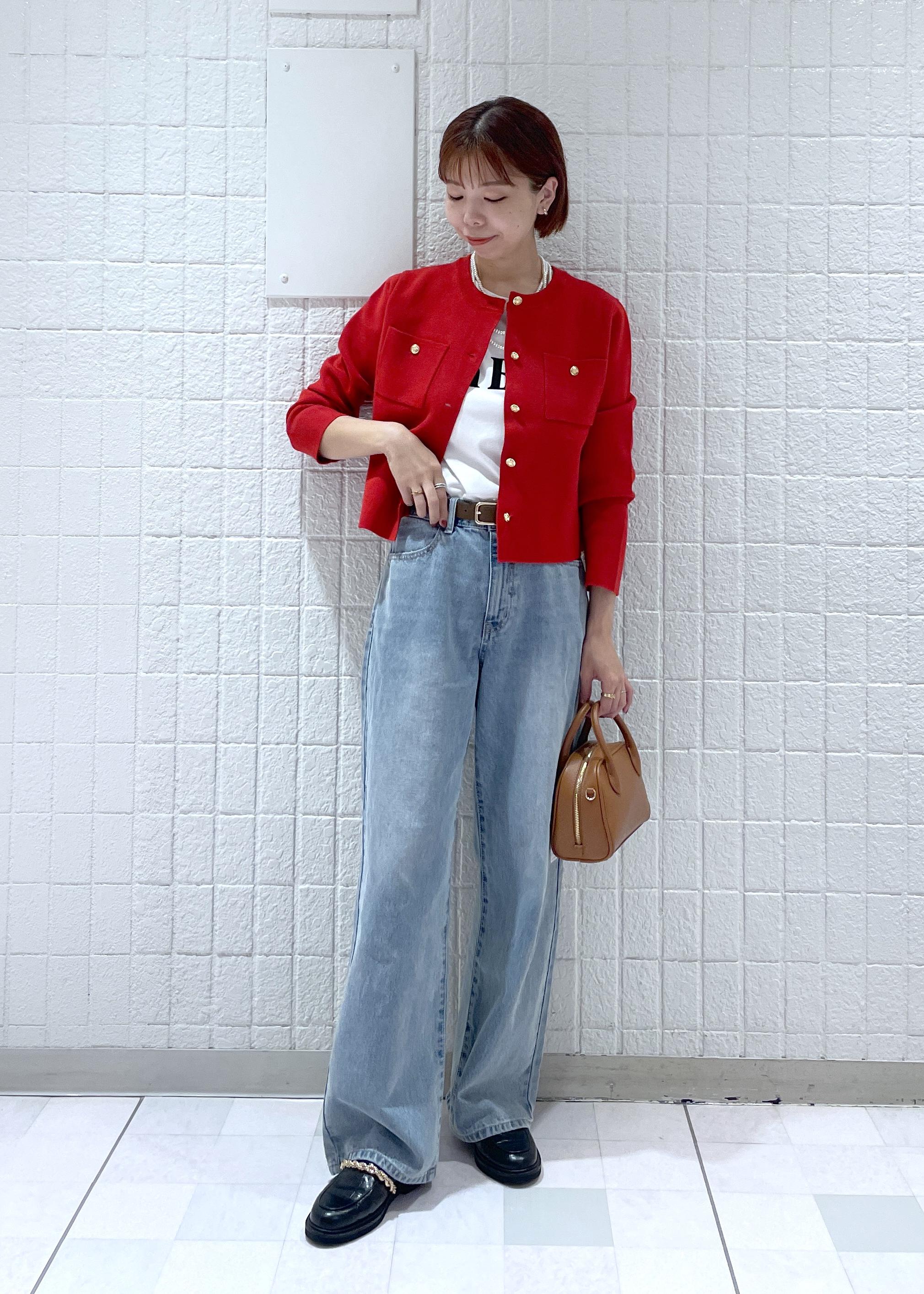 ROPE' PICNICの【洗濯機OK】ミラノリブニットカーディガンを使ったコーディネートを紹介します。｜Rakuten Fashion(楽天ファッション／旧楽天ブランドアベニュー)6339352