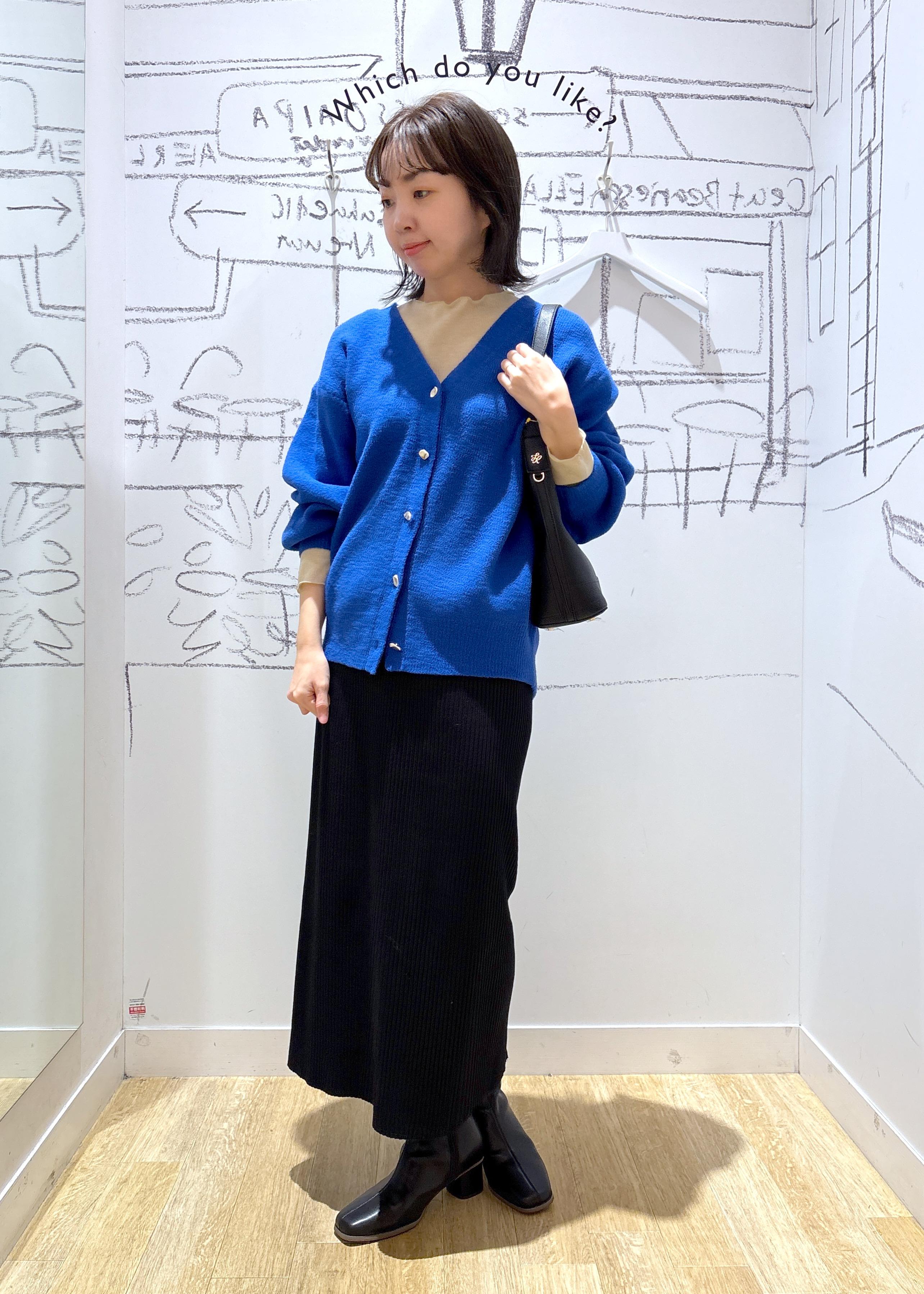 ROPE' PICNICの【新色追加】スフレニットシリーズ 変形メタルボタンミドル丈カーディガン/イージーケア・リンクコーデを使ったコーディネートを紹介します。｜Rakuten Fashion(楽天ファッション／旧楽天ブランドアベニュー)6339307