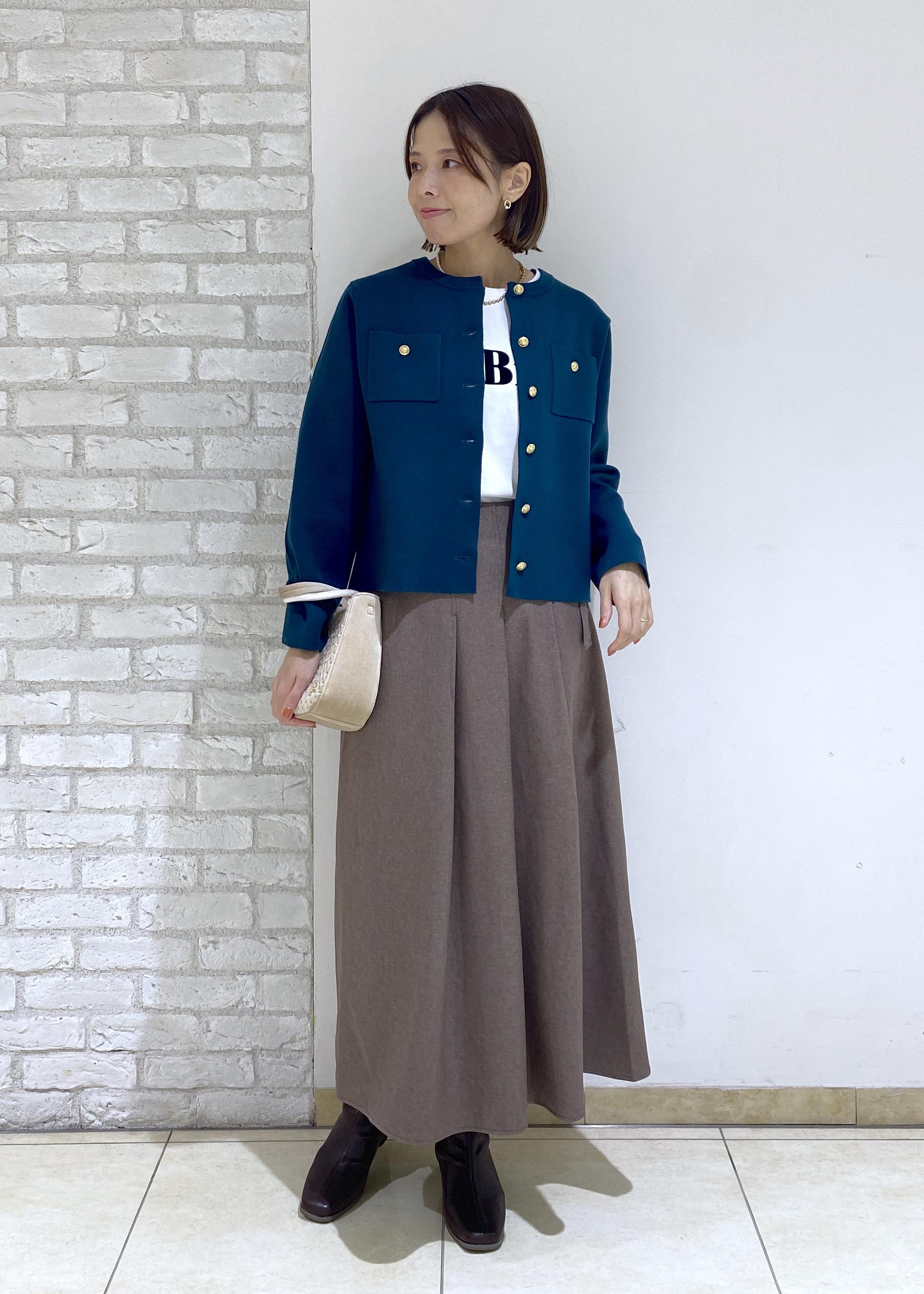 ROPE' PICNICの【洗濯機OK】ミラノリブニットカーディガンを使ったコーディネートを紹介します。｜Rakuten Fashion(楽天ファッション／旧楽天ブランドアベニュー)6339333