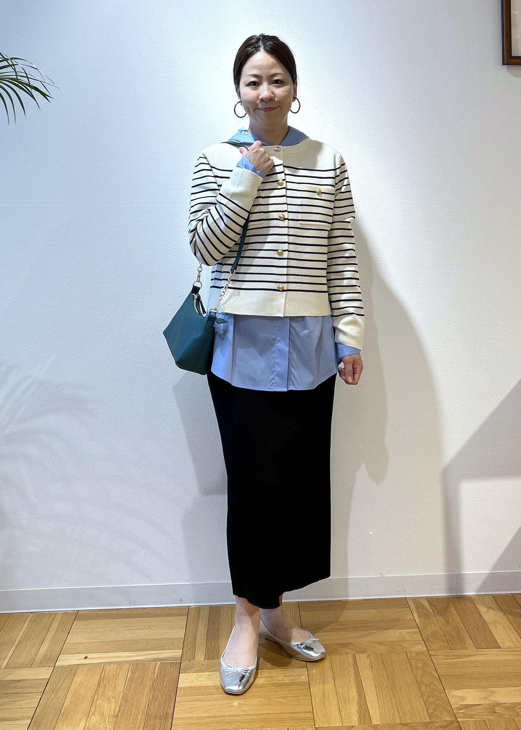 ROPE' PICNICの【洗濯機OK】ミラノリブニットカーディガンを使ったコーディネートを紹介します。｜Rakuten Fashion(楽天ファッション／旧楽天ブランドアベニュー)6339372