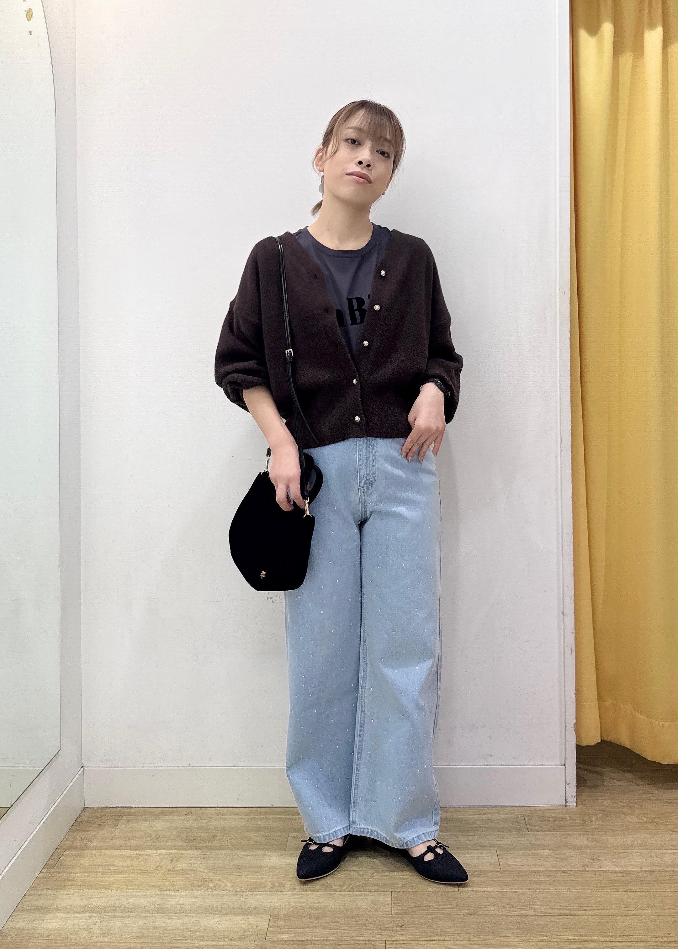 ROPE' PICNICの【新色追加】スフレニットシリーズ パールボタンショートカーディガン/イージーケア・リンクコーデを使ったコーディネートを紹介します。｜Rakuten Fashion(楽天ファッション／旧楽天ブランドアベニュー)6339358