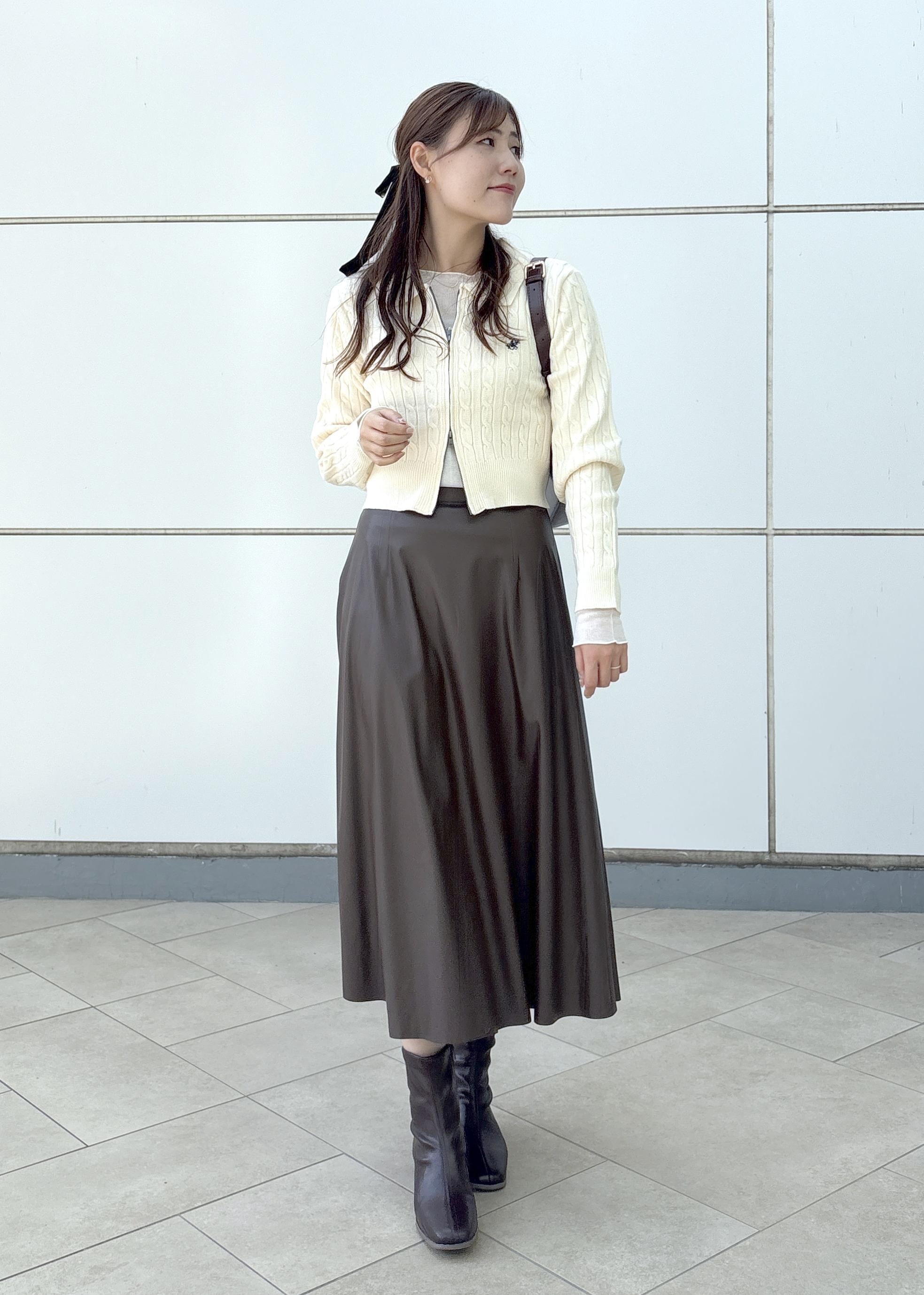 ROPE' PICNICのラメシアーリブカットソーを使ったコーディネートを紹介します。｜Rakuten Fashion(楽天ファッション／旧楽天ブランドアベニュー)6339362