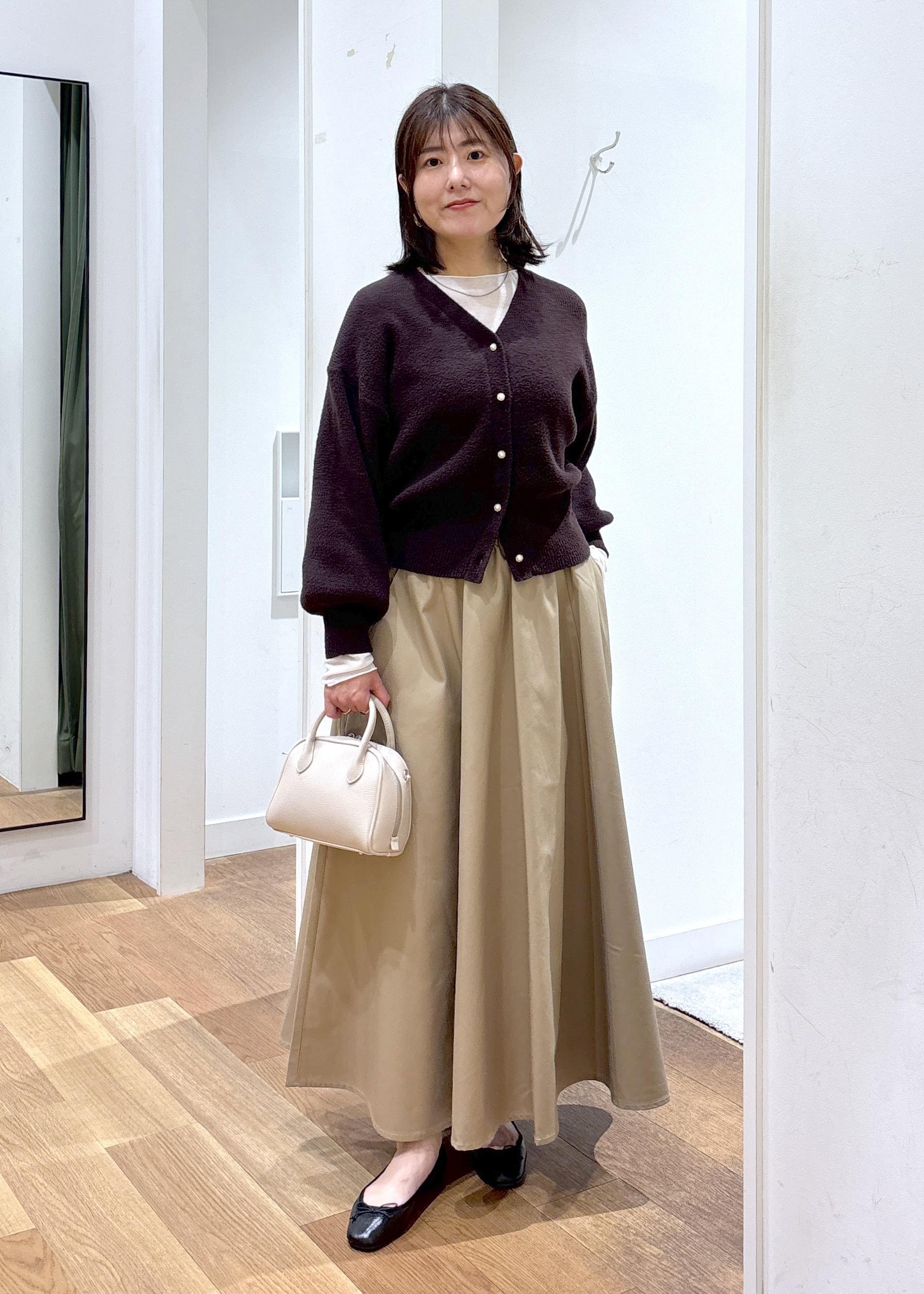 ROPE' PICNICの【新色追加】スフレニットシリーズ パールボタンショートカーディガン/イージーケア・リンクコーデを使ったコーディネートを紹介します。｜Rakuten Fashion(楽天ファッション／旧楽天ブランドアベニュー)6339410