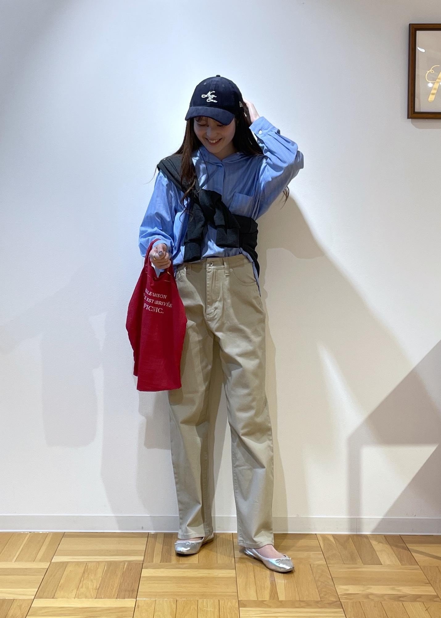 ROPE' PICNICのシャツフーディーを使ったコーディネートを紹介します。｜Rakuten Fashion(楽天ファッション／旧楽天ブランドアベニュー)6353208