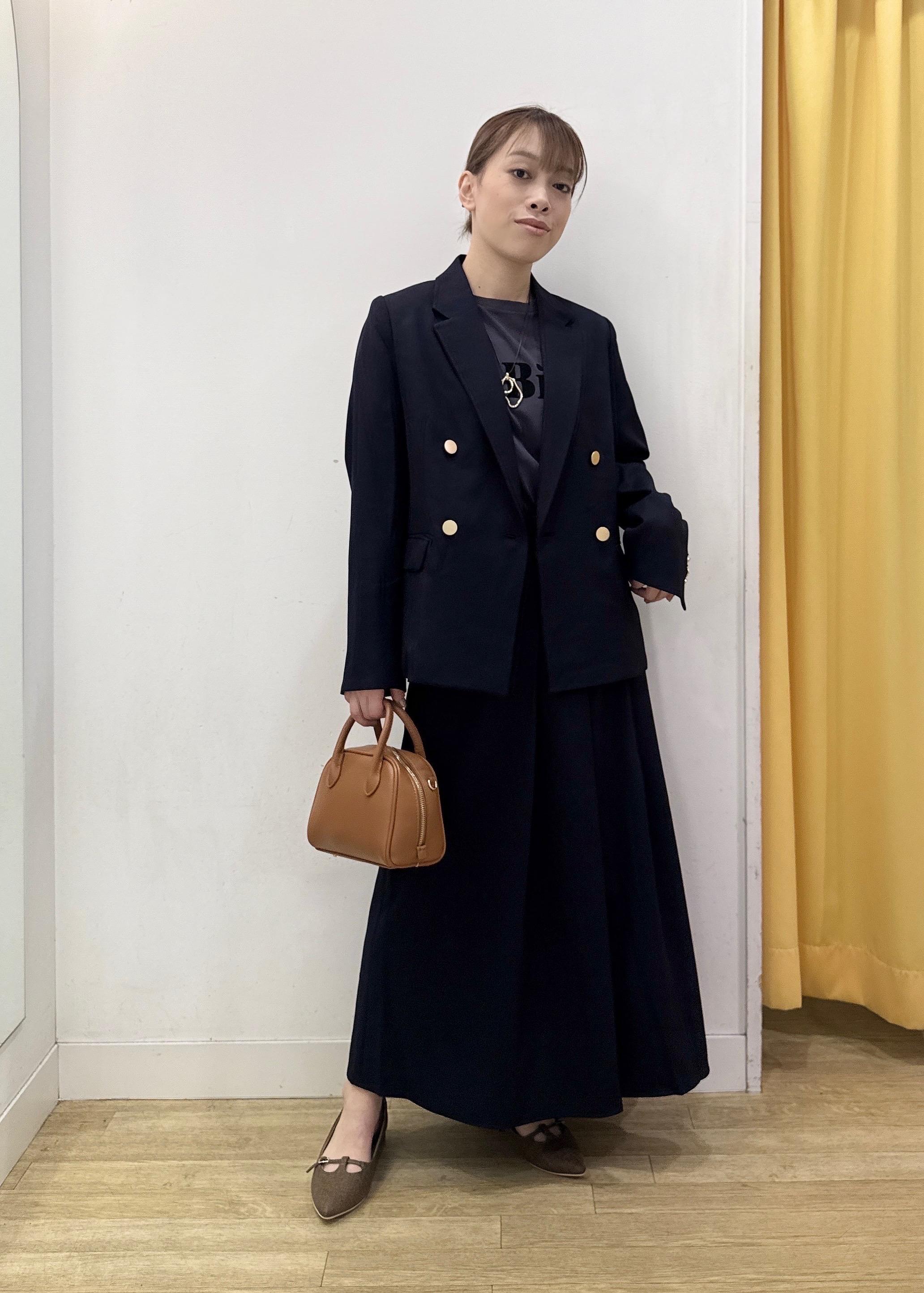 ROPE' PICNICのレディハンサムシリーズ ウールライク金ボタンジャケット(半裏地)/セットアップ・通勤対応を使ったコーディネートを紹介します。｜Rakuten Fashion(楽天ファッション／旧楽天ブランドアベニュー)6353229