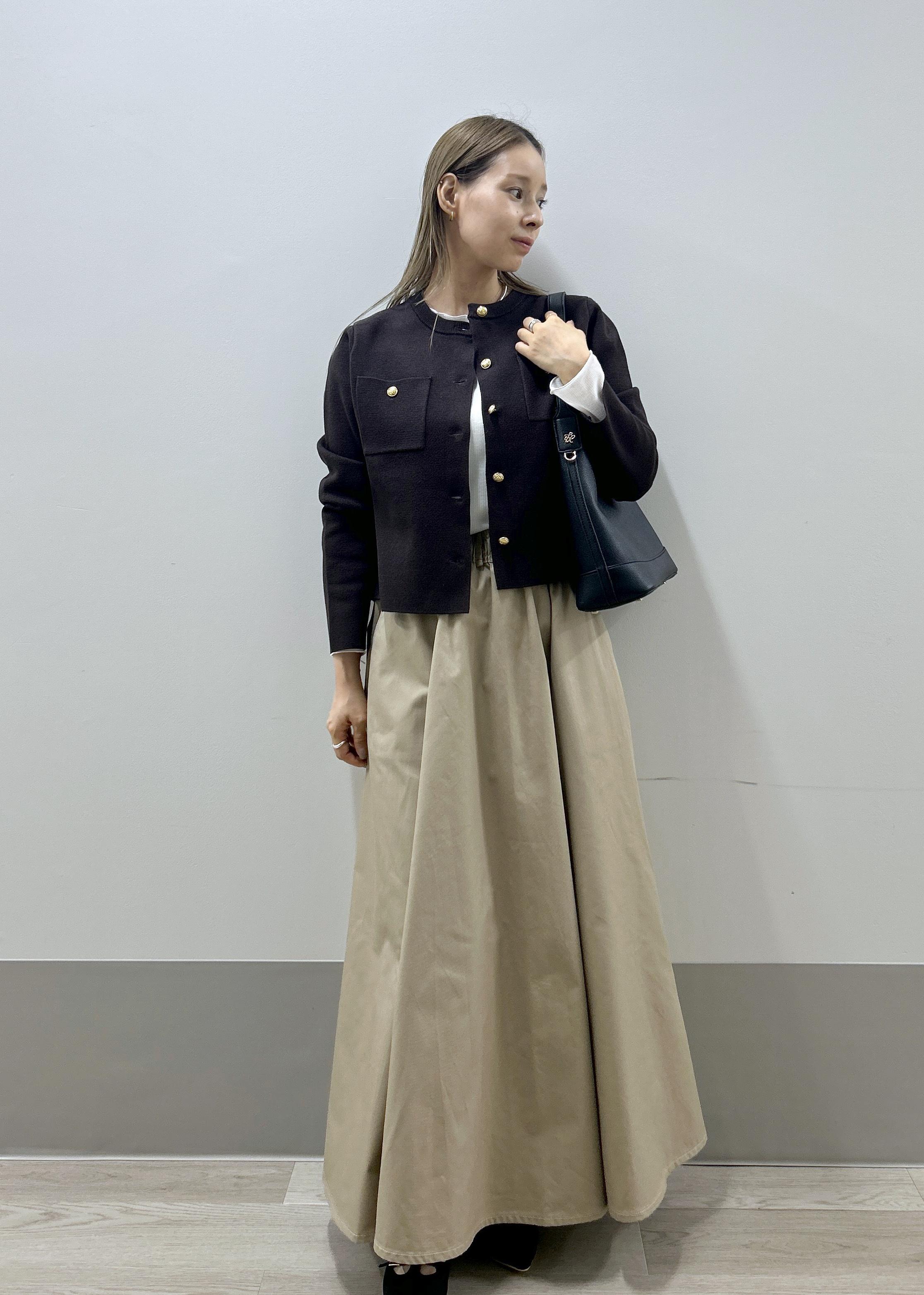 ROPE' PICNICの【洗濯機OK】ミラノリブニットカーディガンを使ったコーディネートを紹介します。｜Rakuten Fashion(楽天ファッション／旧楽天ブランドアベニュー)6353213