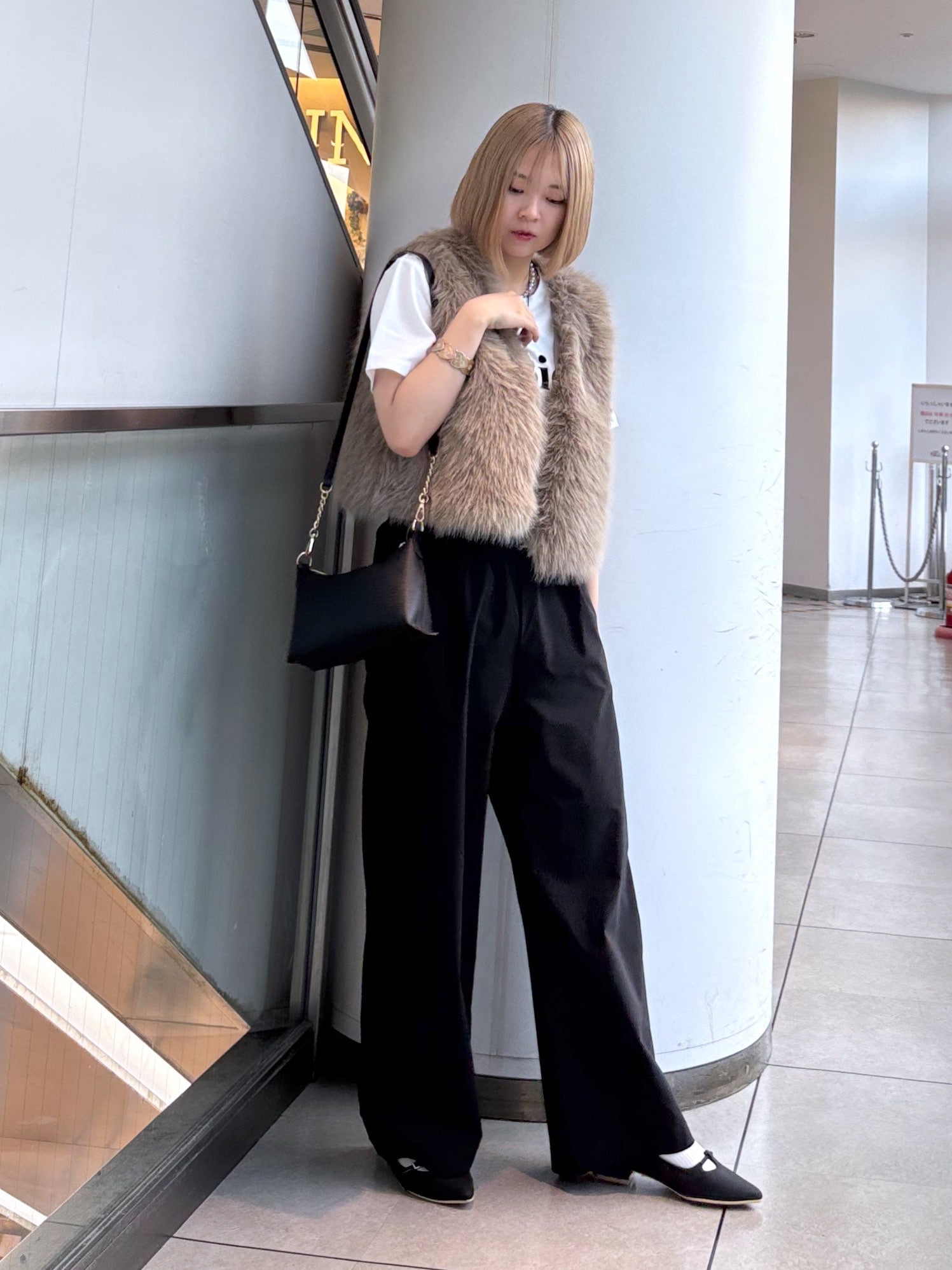 ROPE' PICNICのファーベストを使ったコーディネートを紹介します。｜Rakuten Fashion(楽天ファッション／旧楽天ブランドアベニュー)6353234