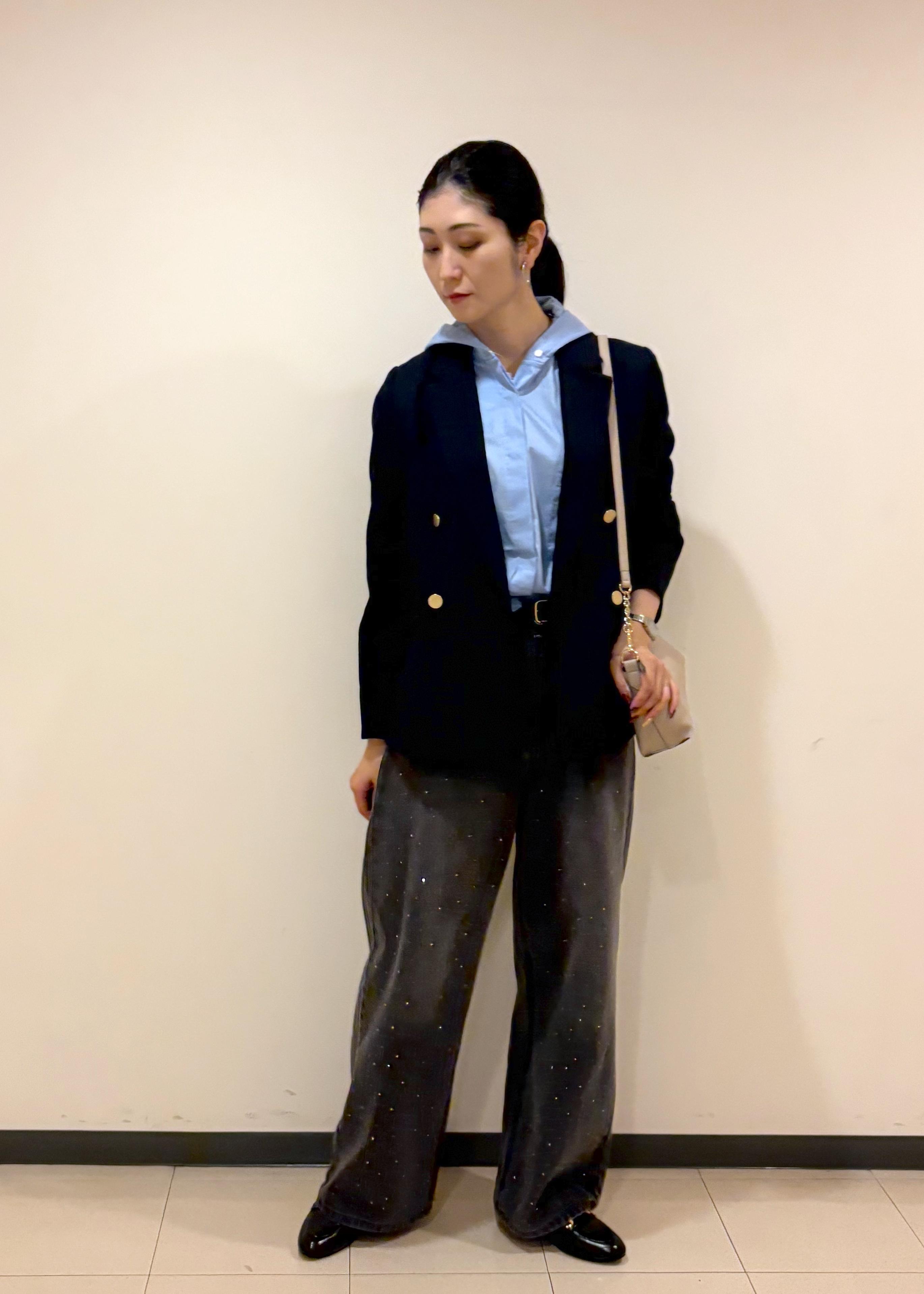 ROPE' PICNICのシャツフーディーを使ったコーディネートを紹介します。｜Rakuten Fashion(楽天ファッション／旧楽天ブランドアベニュー)6353247