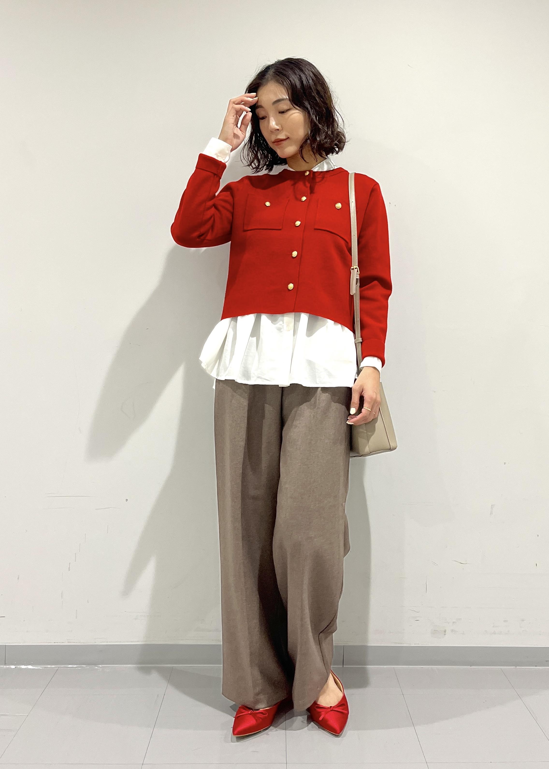 ROPE' PICNICの【洗濯機OK】ミラノリブニットカーディガンを使ったコーディネートを紹介します。｜Rakuten Fashion(楽天ファッション／旧楽天ブランドアベニュー)6353271