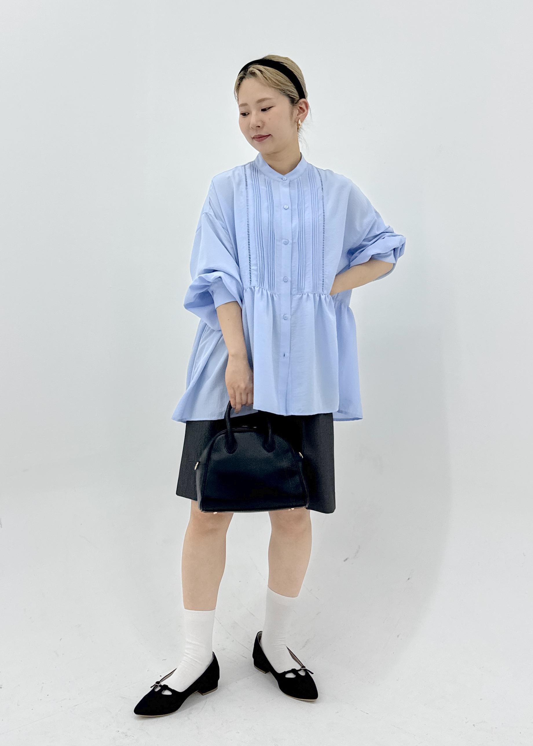 ROPE' PICNICの【UVケア・防シワ】羽織れるピンタックデザインペプラムシャツを使ったコーディネートを紹介します。｜Rakuten Fashion(楽天ファッション／旧楽天ブランドアベニュー)6353283